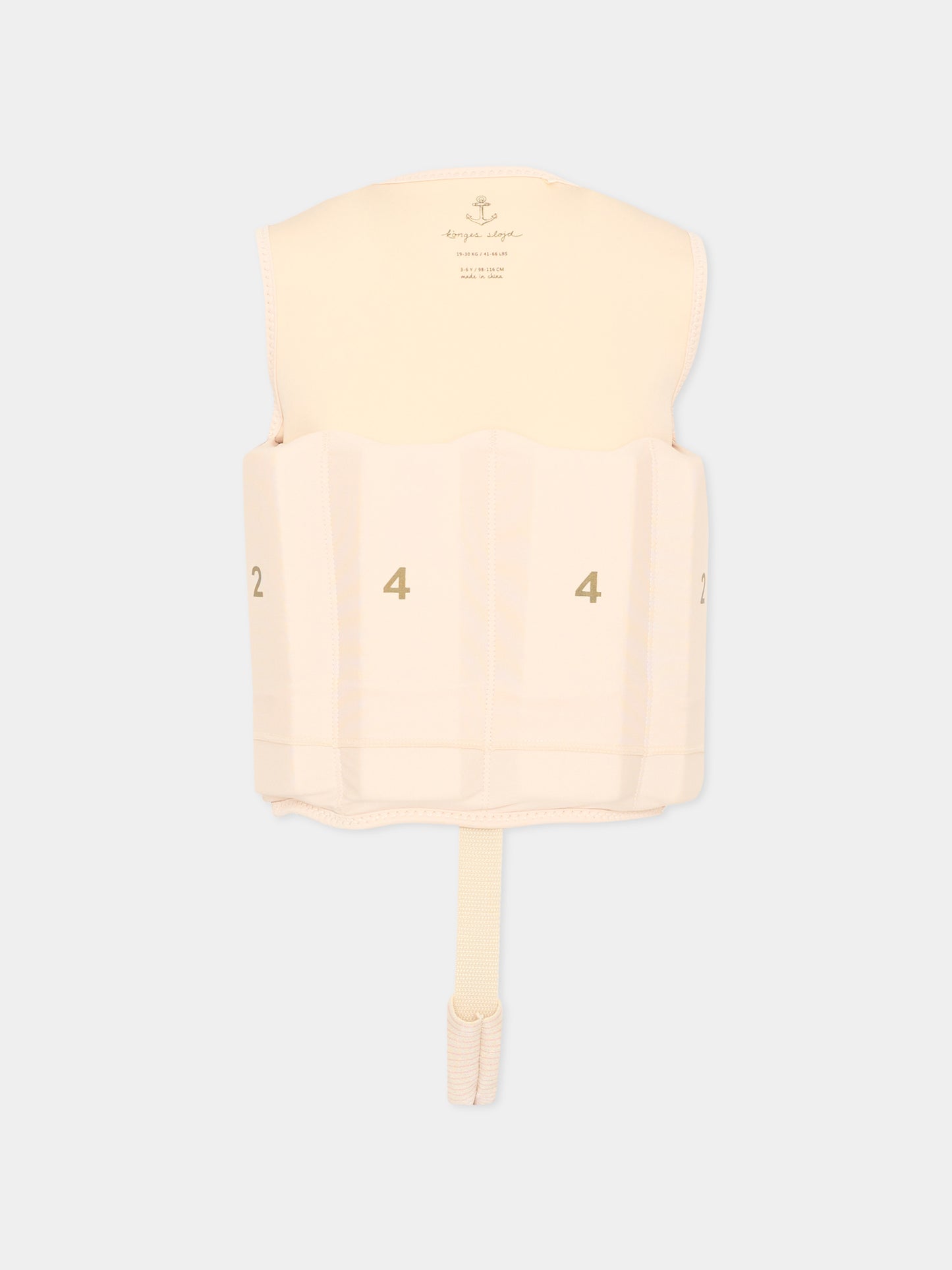 Giubbotto salvagente rosa per bambina con ciliegie,Konges Sløjd,KS104726 ROSE STRIPE