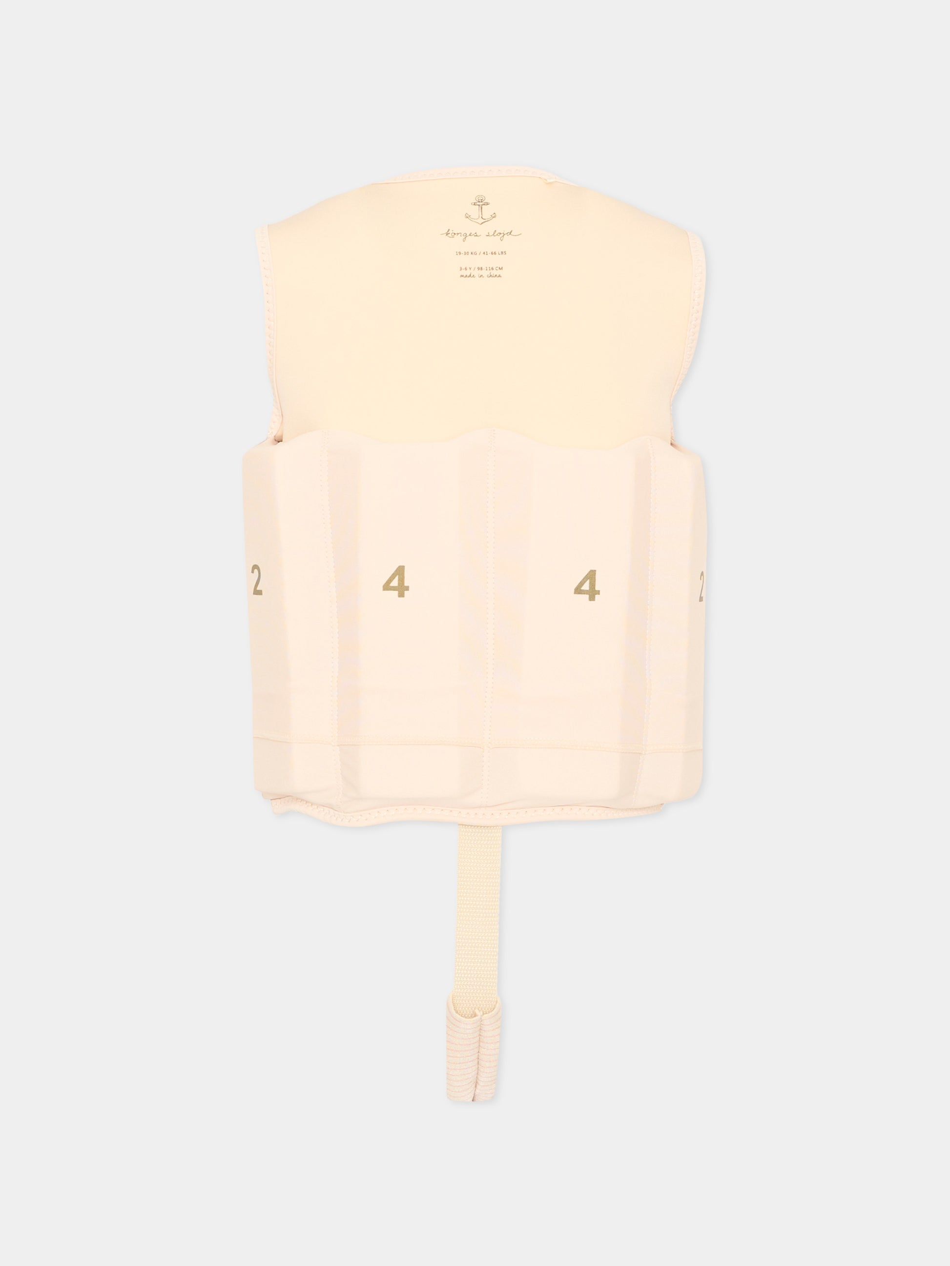 Giubbotto salvagente rosa per bambina con ciliegie,Konges Sløjd,KS104726 ROSE STRIPE