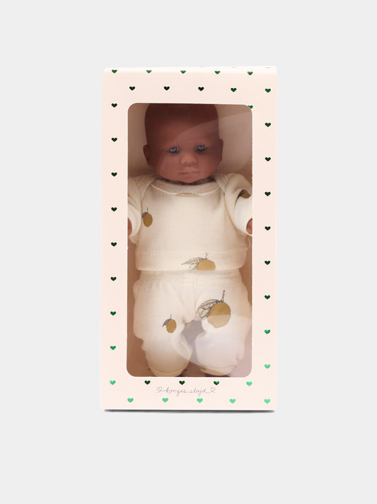 Gioco di apprendimento multicolor  My First Doll  per bambina,Konges Sløjd,KS105018 LEMON AOP
