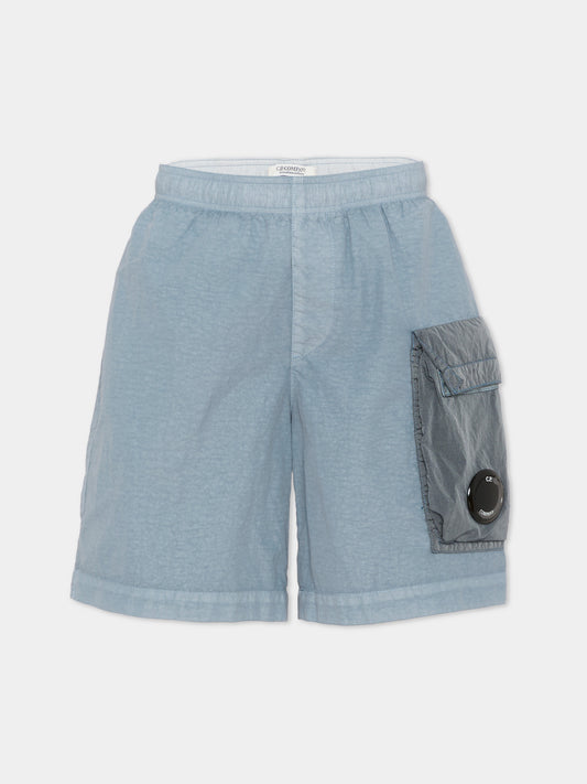 Boxer mare blu per bambino con lente,C. P. Company,CUL007-L3C17 42210