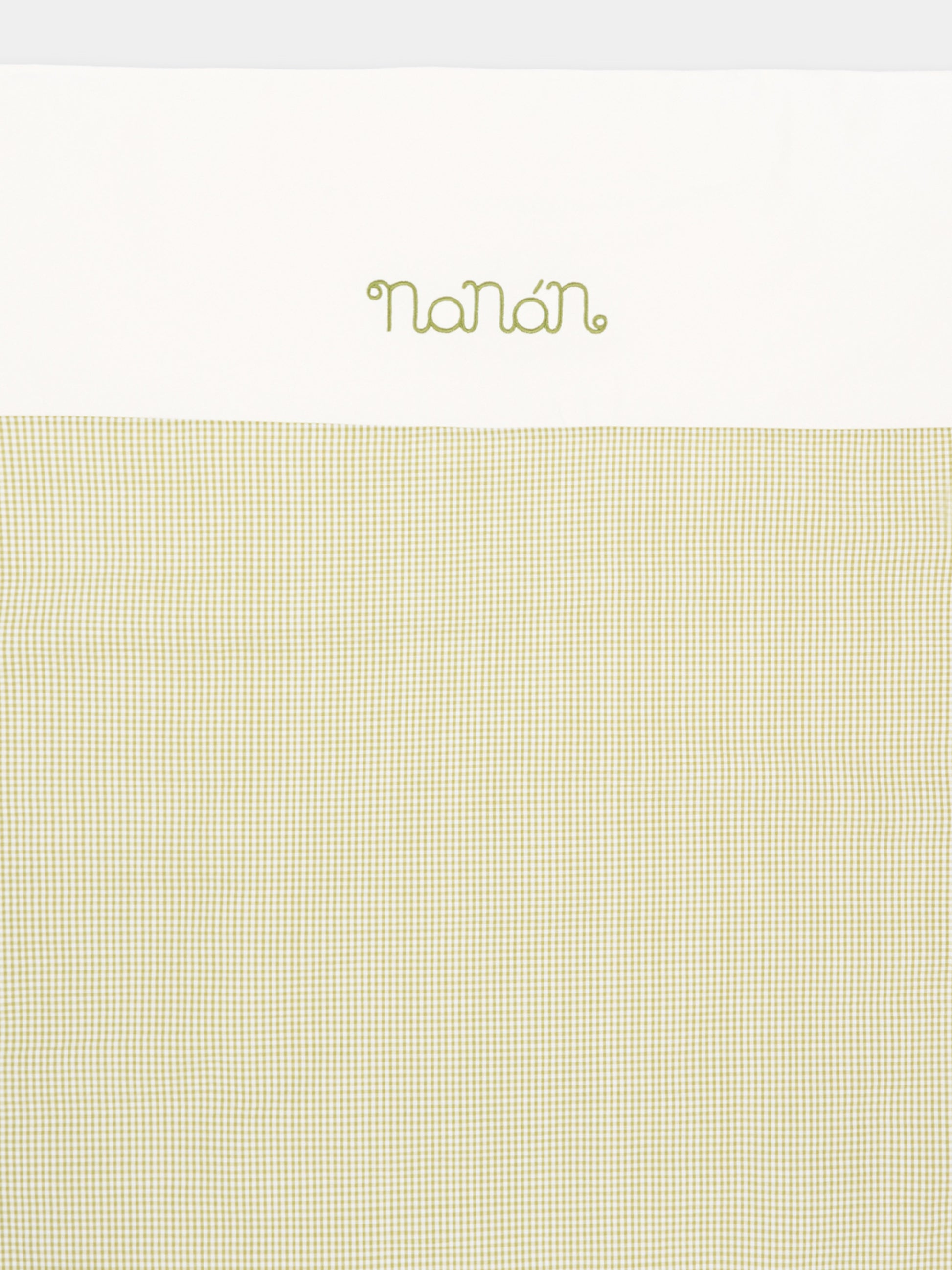 Coperta verde vichy per neonati,Nanán,E26163V