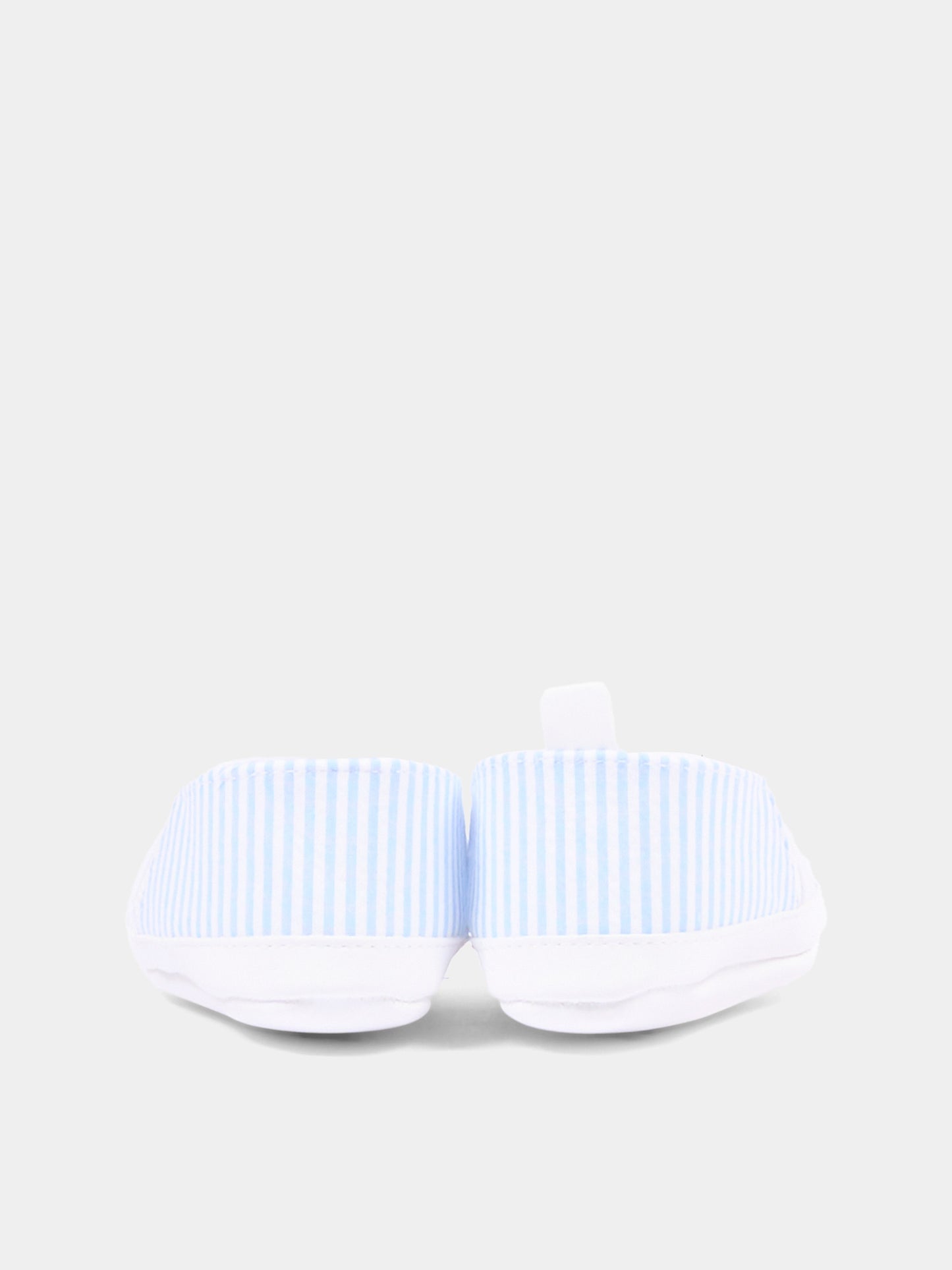 Sneakers azzurre a righe per neonato,Nanán,E26144A