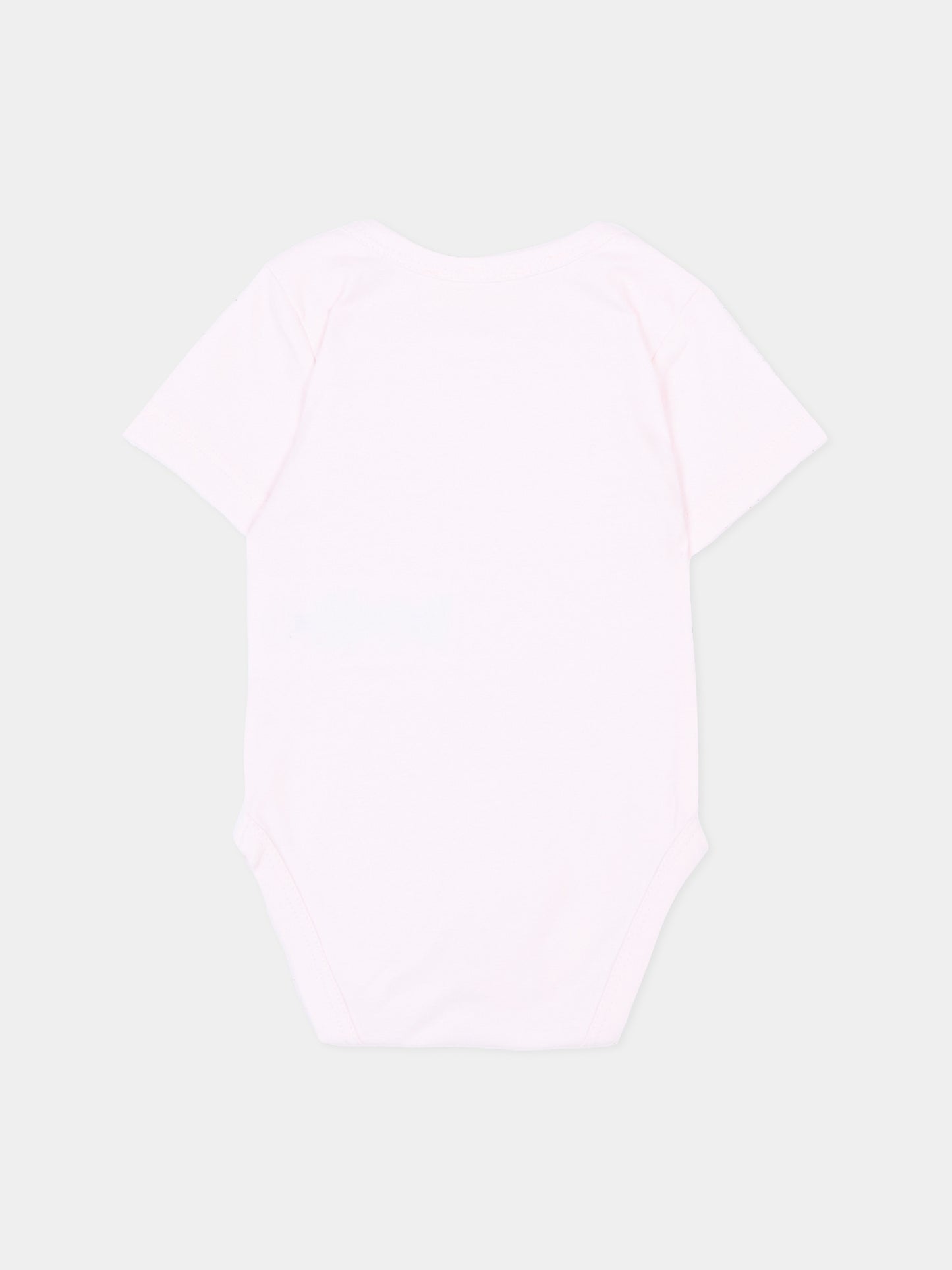 Body rosa per neonata con orsetto,Nanán,E26014R
