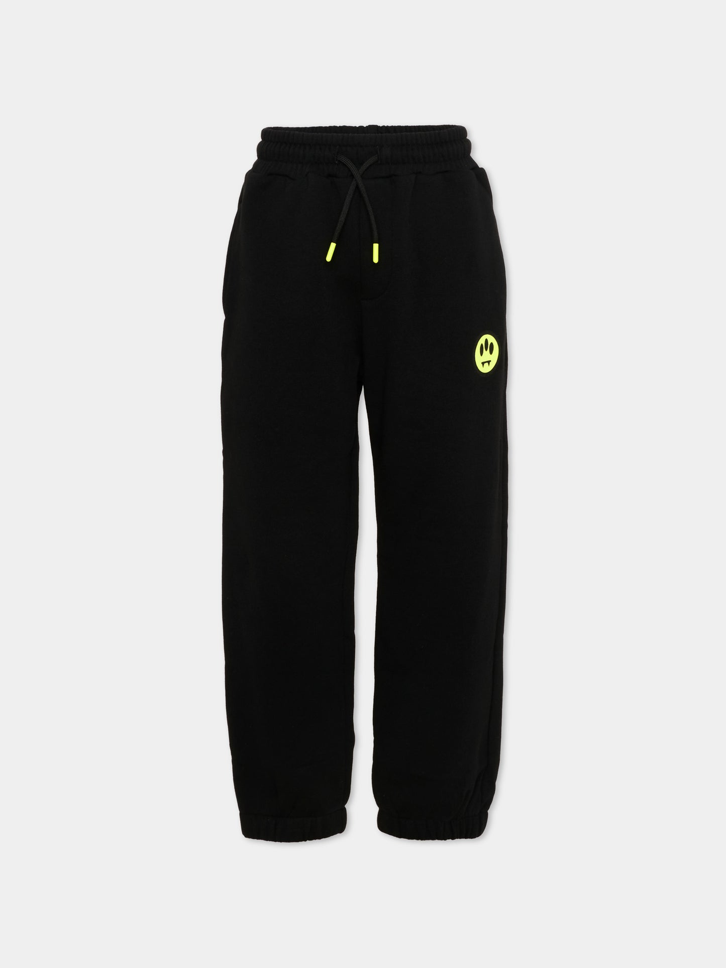 Pantaloni sportivi neri Barrow per bambini,Barrow,S6BKJUFP015 110