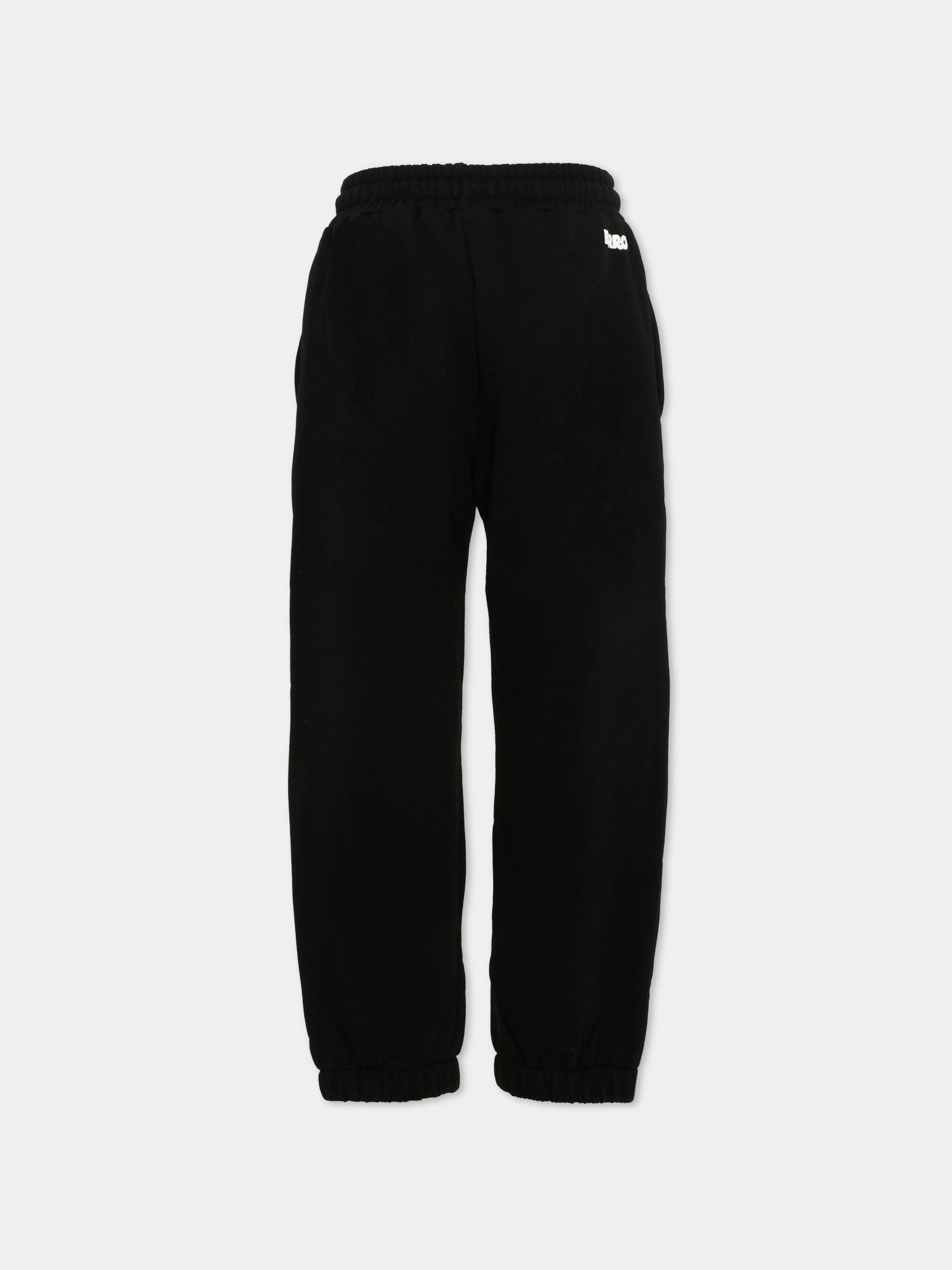 Pantaloni sportivi neri Barrow per bambini,Barrow,S6BKJUFP015 110