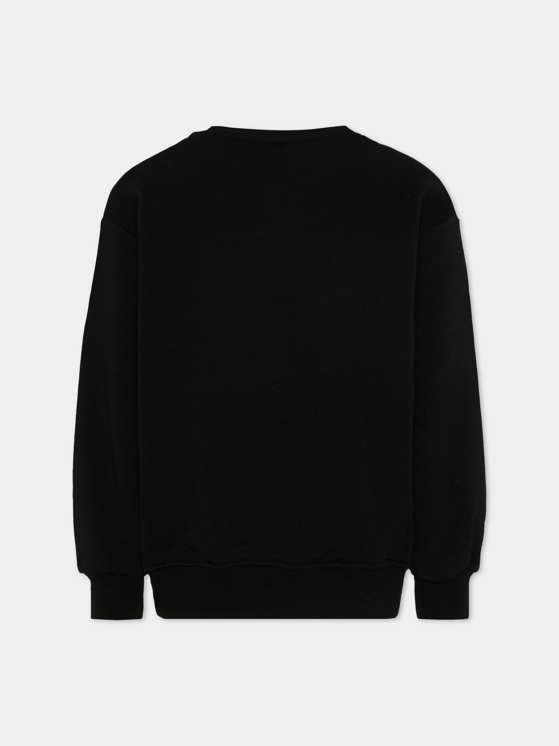 Felpa rosa per bambina con orsetto,Barrow,S6BKJUSW005 BW311