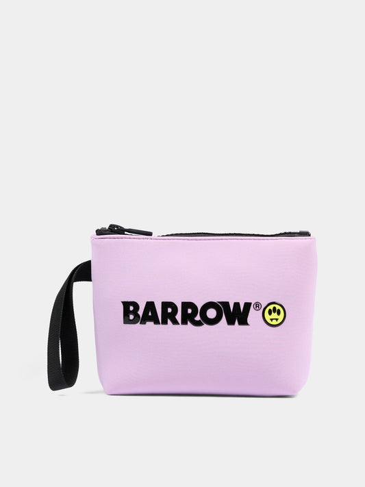 Pochette lilla per bambina con logo,Barrow,S6BKJUBA210 071