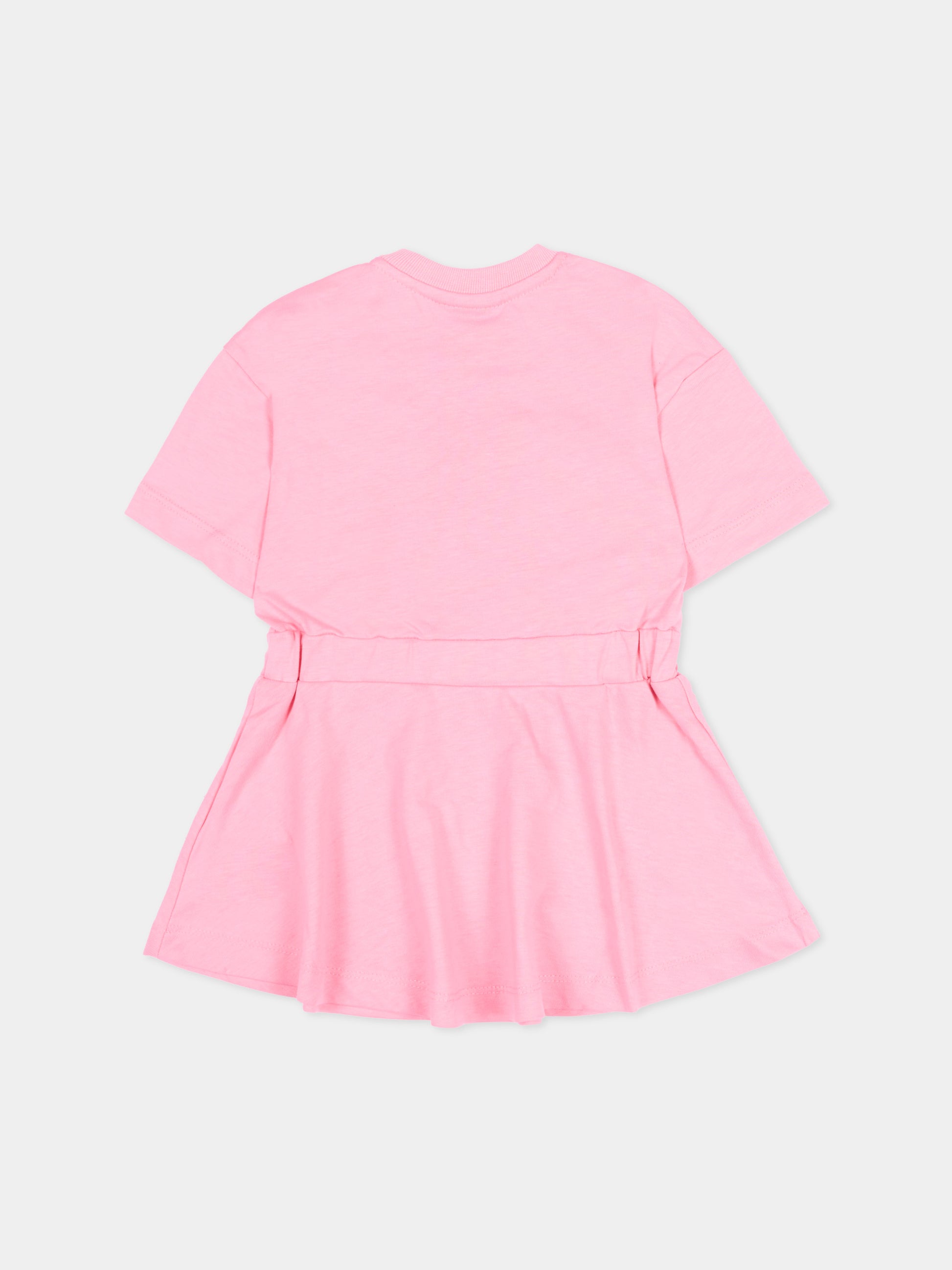 Vestito rosa per neonata con Teddy Bear,Barrow,S6BKNGDR206 BW311