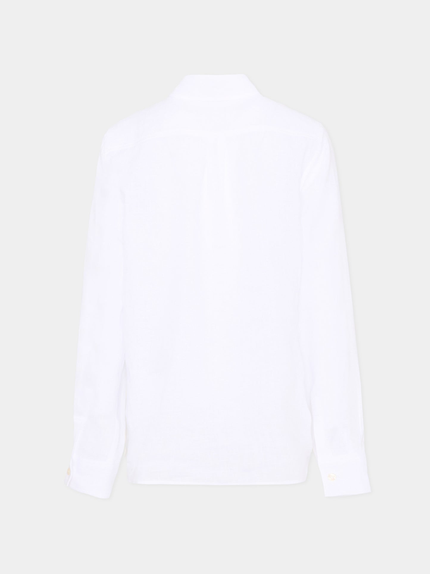 Camicia bianca per bambino con logo,Dolce & Gabbana Kids,L44S71 FU4LU W0800