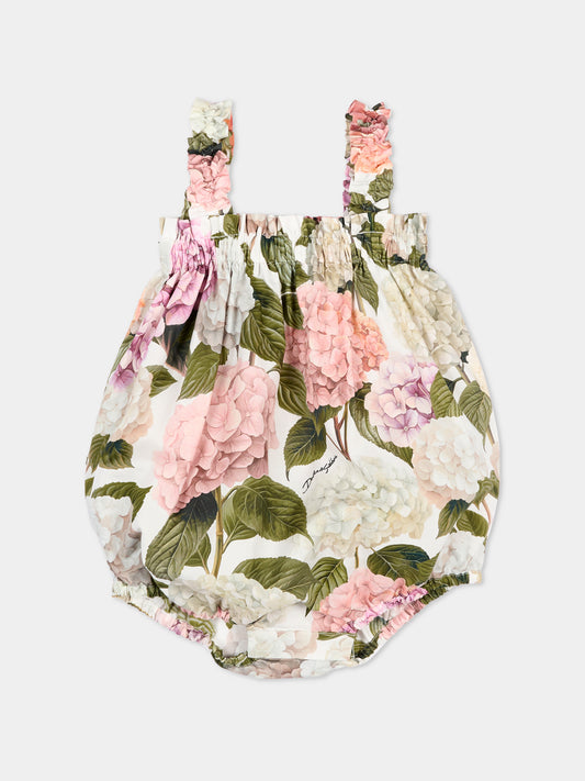 Pagliaccetto multicolor per neonata floreale,Dolce & Gabbana Kids,L22O08 HS5UG HA5XG