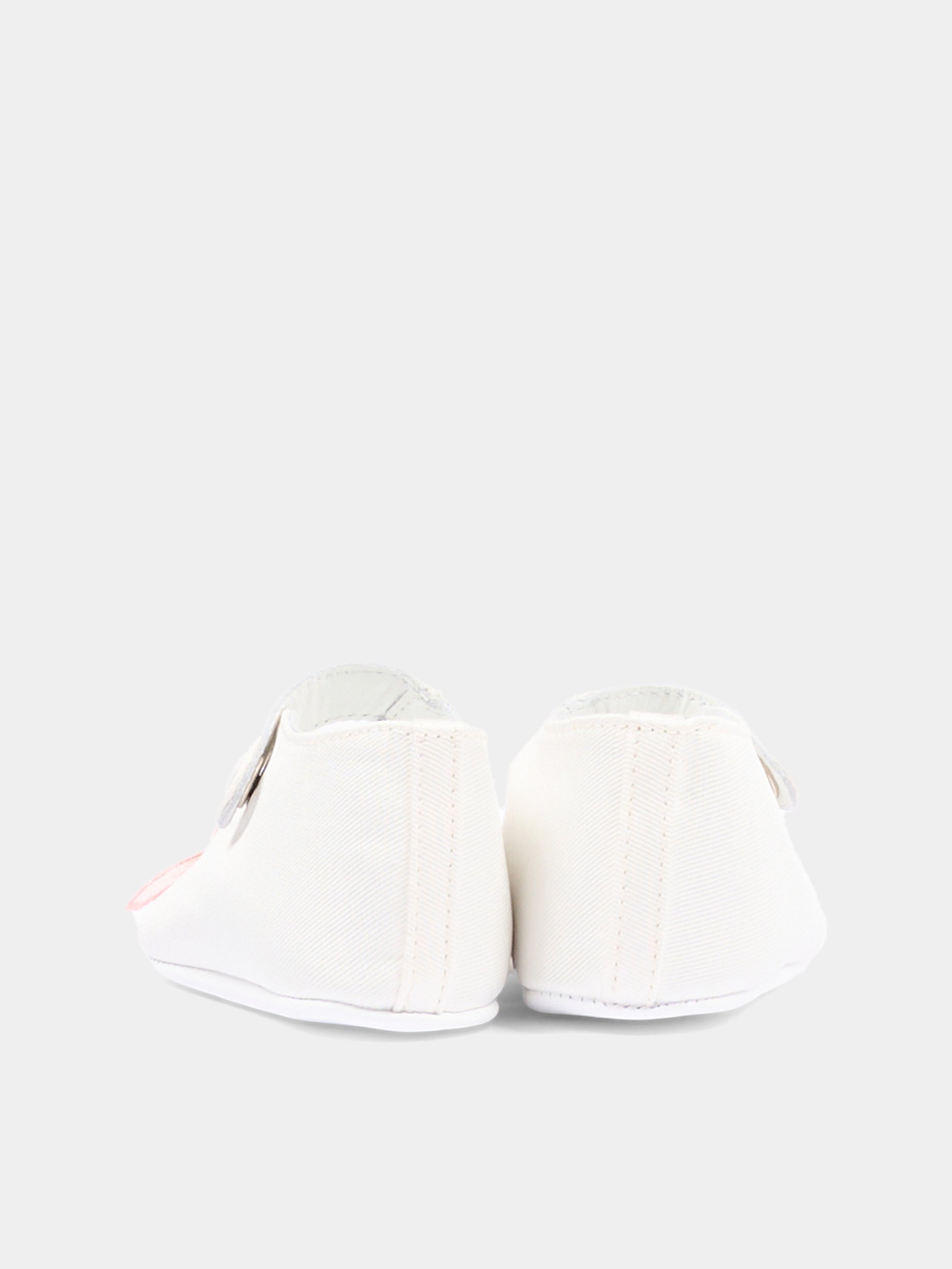 Ballerine avorio per neonata con fiore,Simonetta,SY0016-S0251 102