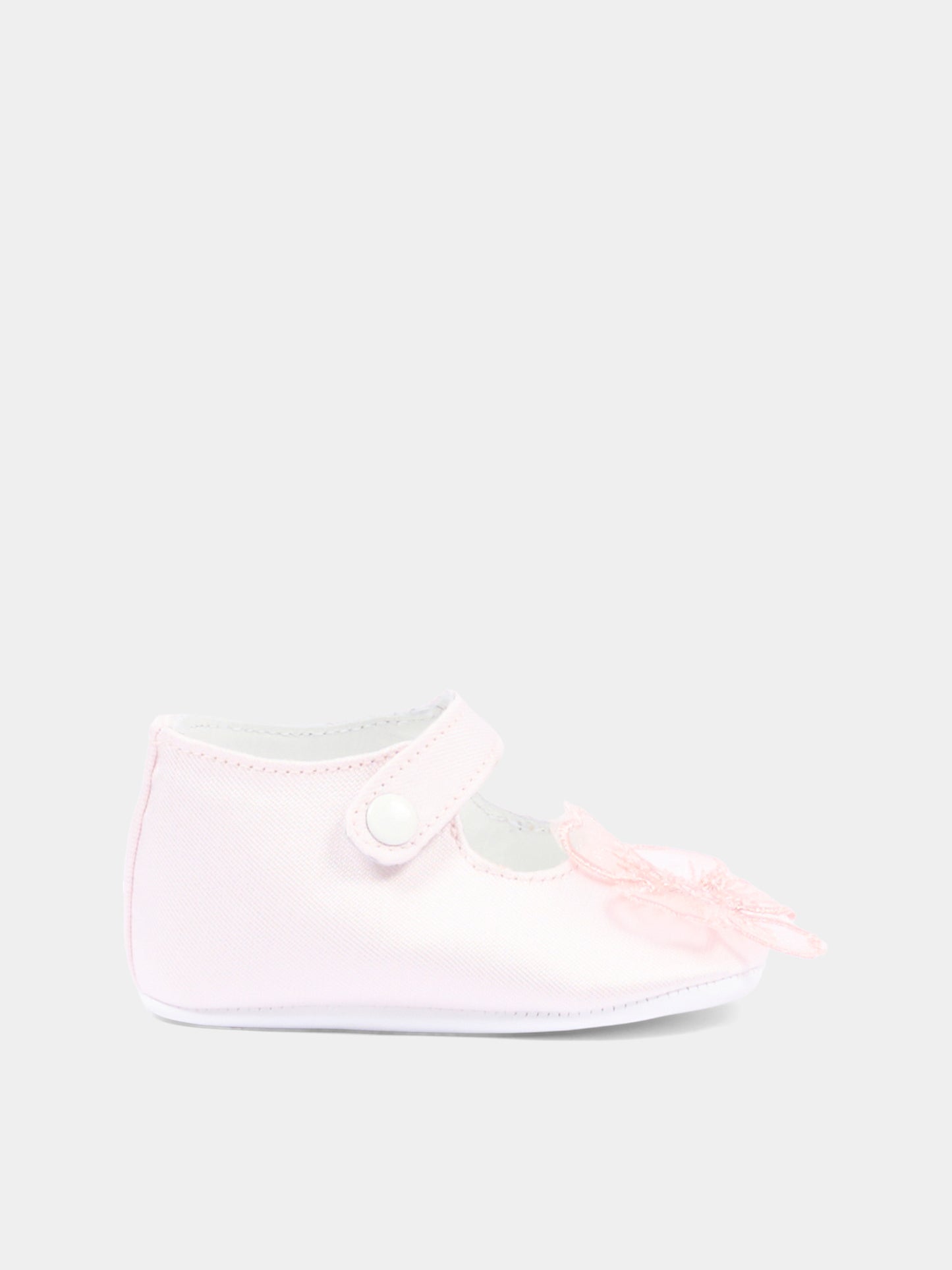 Ballerine rosa per neonata con fiore,Simonetta,SY0016-S0251 515