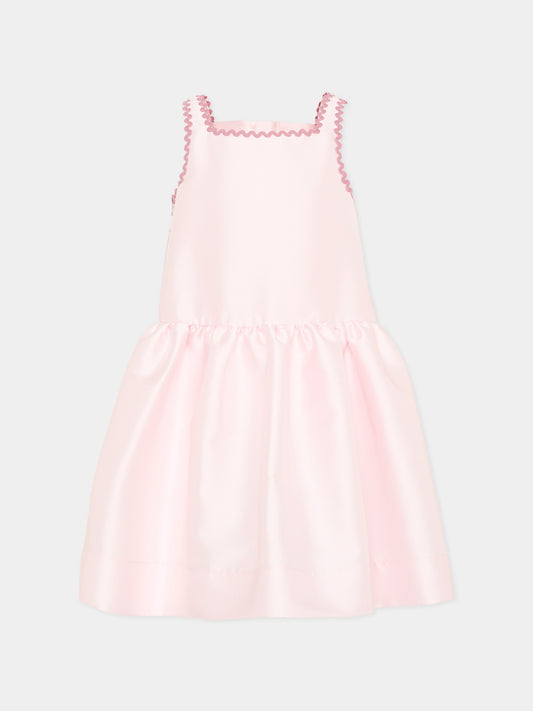Robe élégante rose pour fille