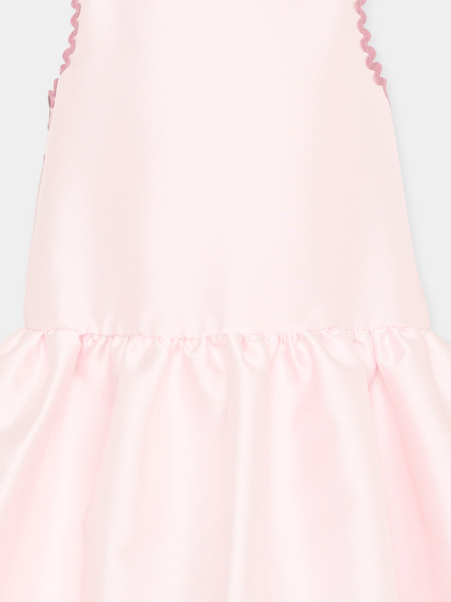 Robe élégante rose pour fille