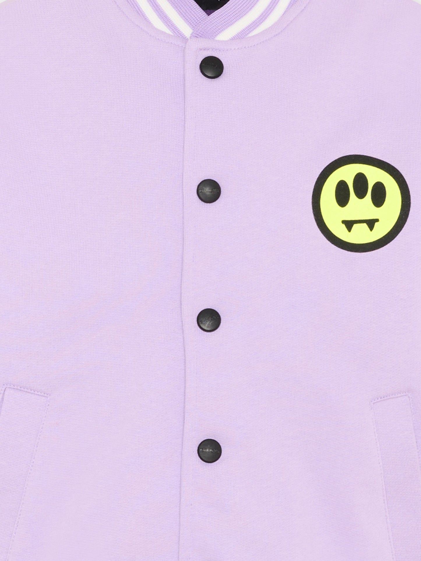 Bomber lilla per bambina con logo,Barrow,S6BKJUBO102 071