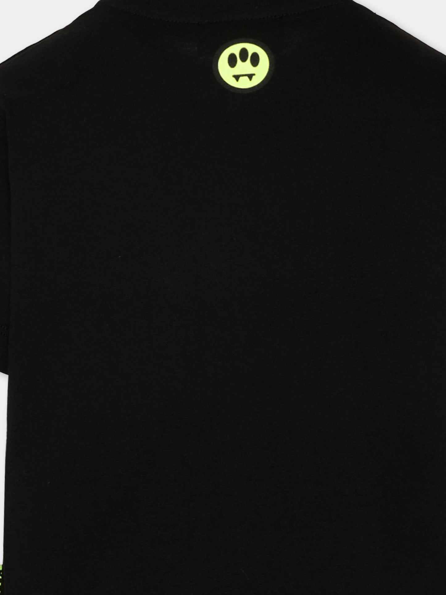 T-Shirt nera per bambino con stampe pop,Barrow,S6BKJUTH073 110