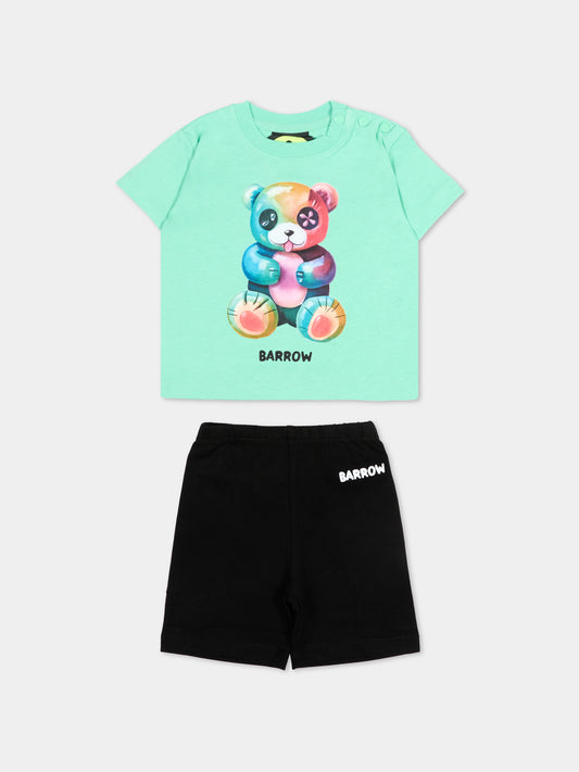 Completo sportivo multicolor per neonata con Teddy Bear,Barrow,S6BKNGTL202 087/02