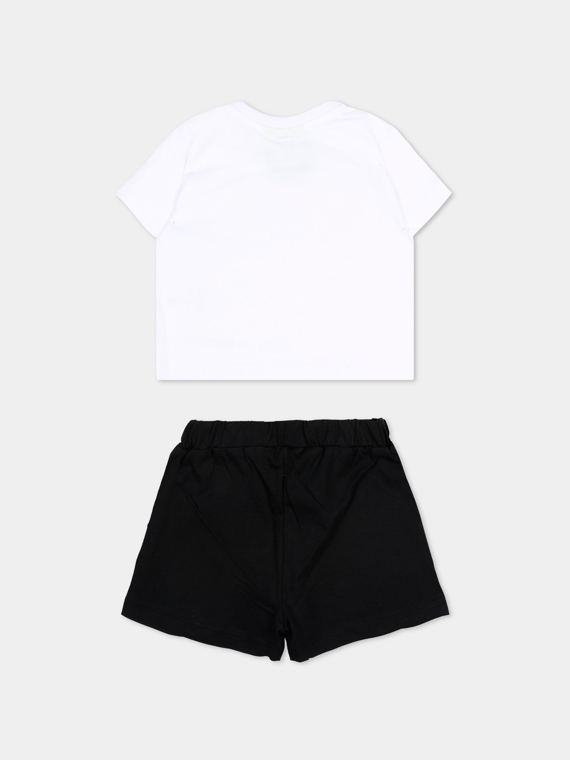 Completo sportivo multicolor per neonata con stampe pop,Barrow,S6BKNGTR198 002/13