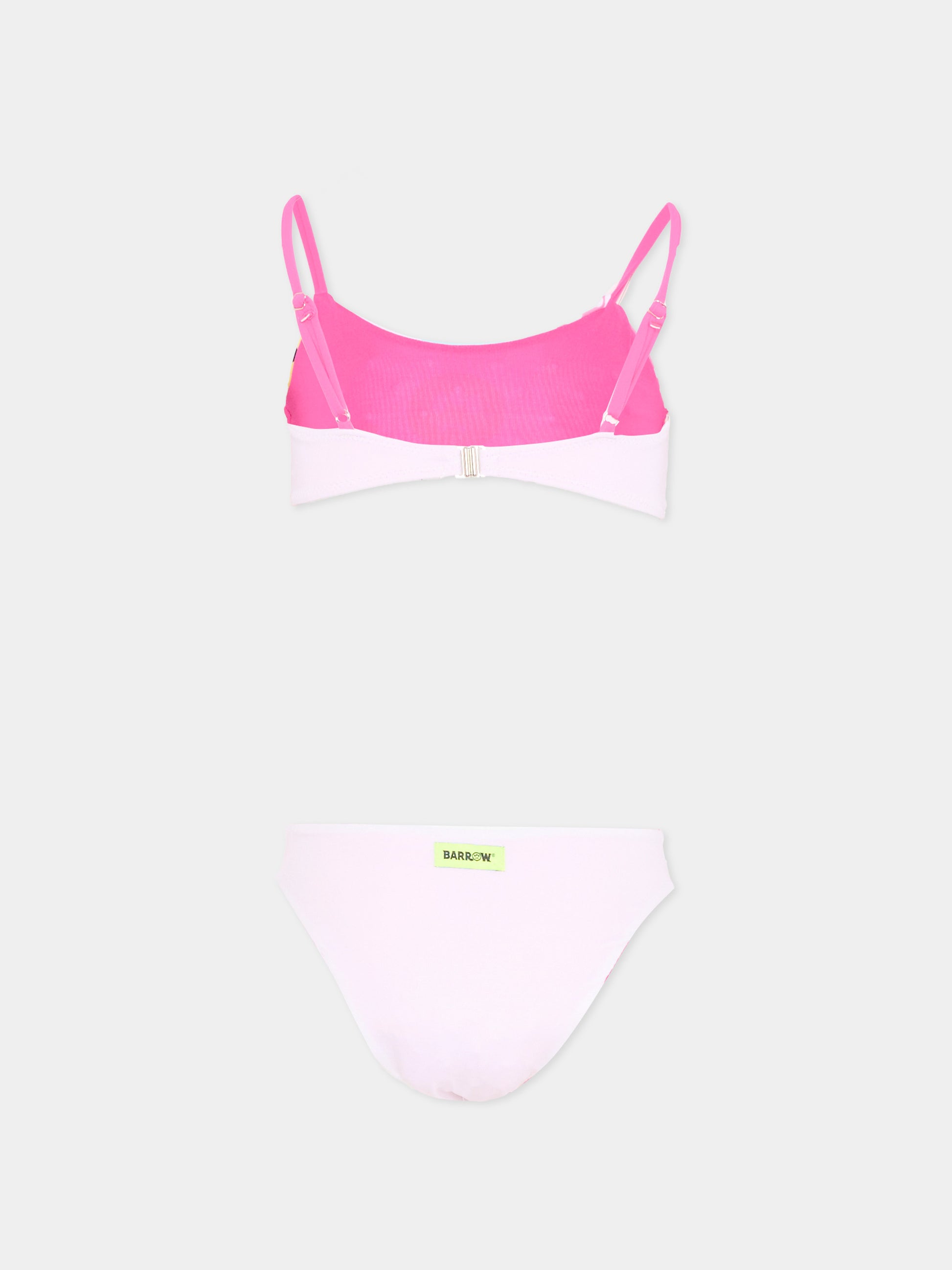 Slip e bikini bianco per bambina grafico,Barrow,S6BKJGSB233 002