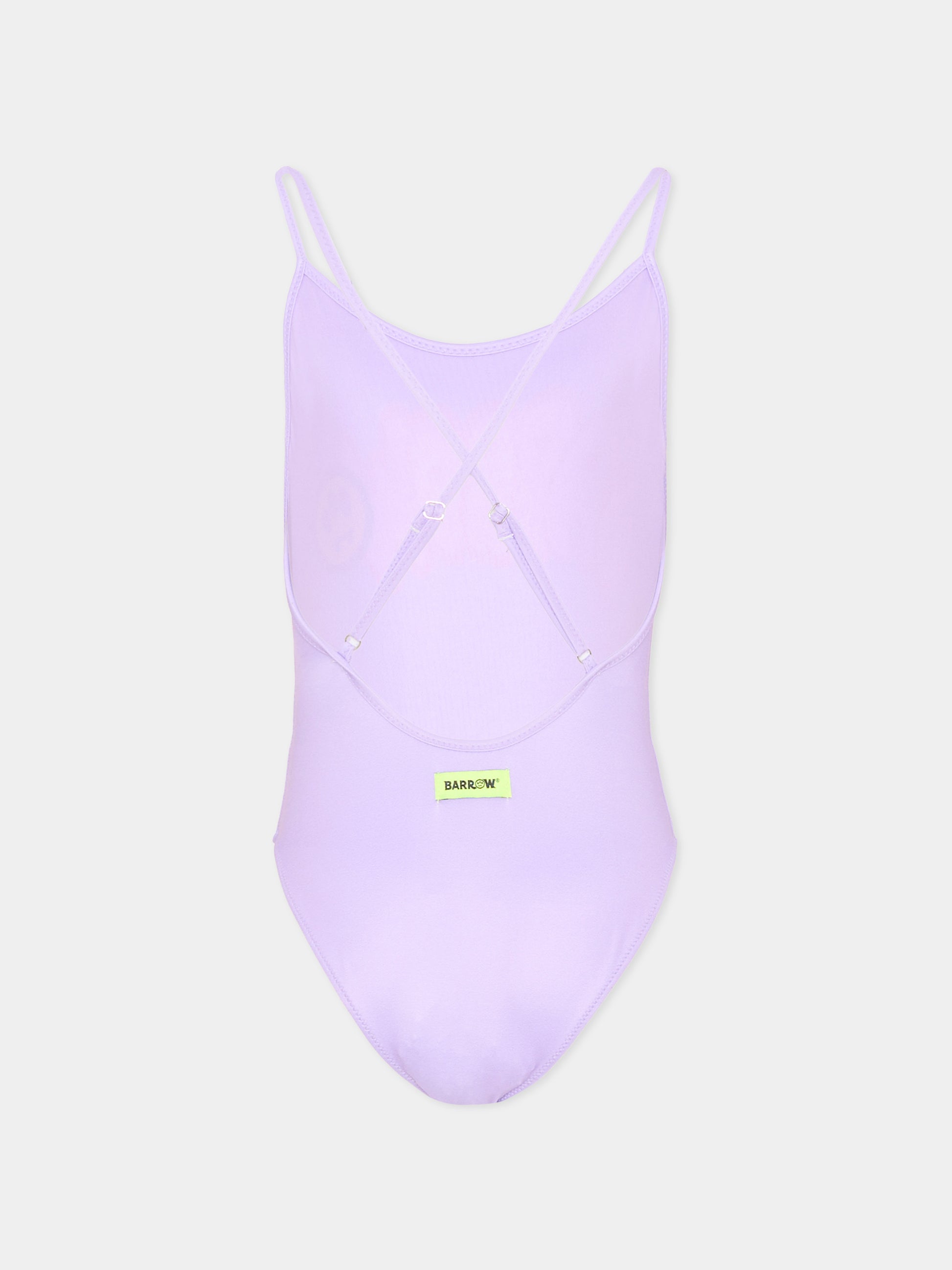 Costume intero lilla Barrow per bambina,Barrow,S6BKJGSM237 071