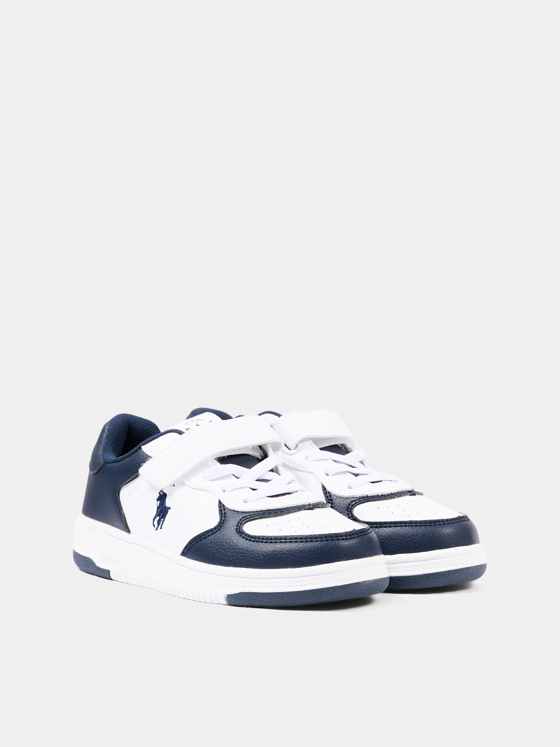 Sneakers blu per bambino con Polo Pony,Ralph Lauren Kids,RL01242111