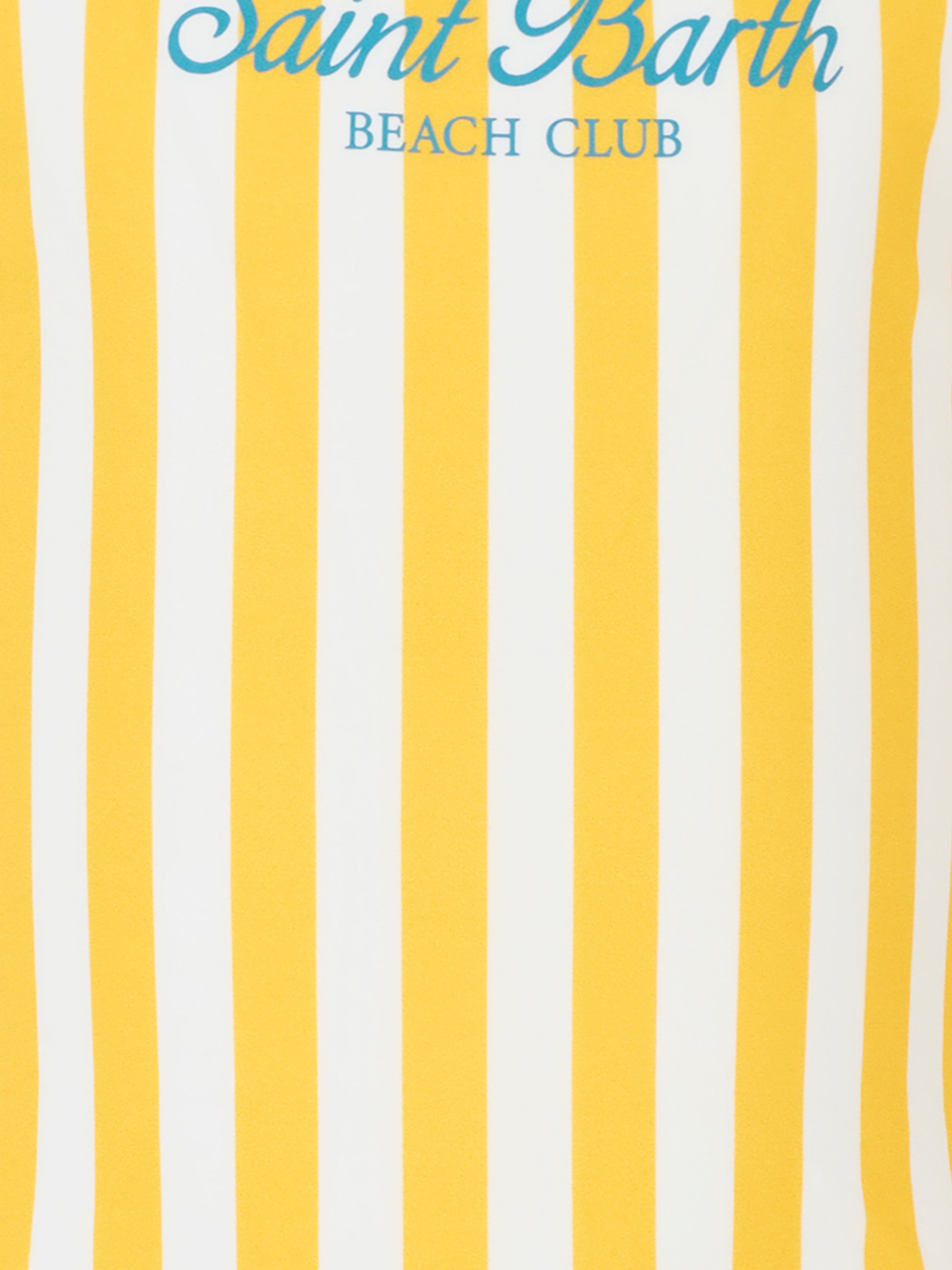 Costume intero giallo per bambina con logo,Mc2 Saint Barth,CARA001 01472H