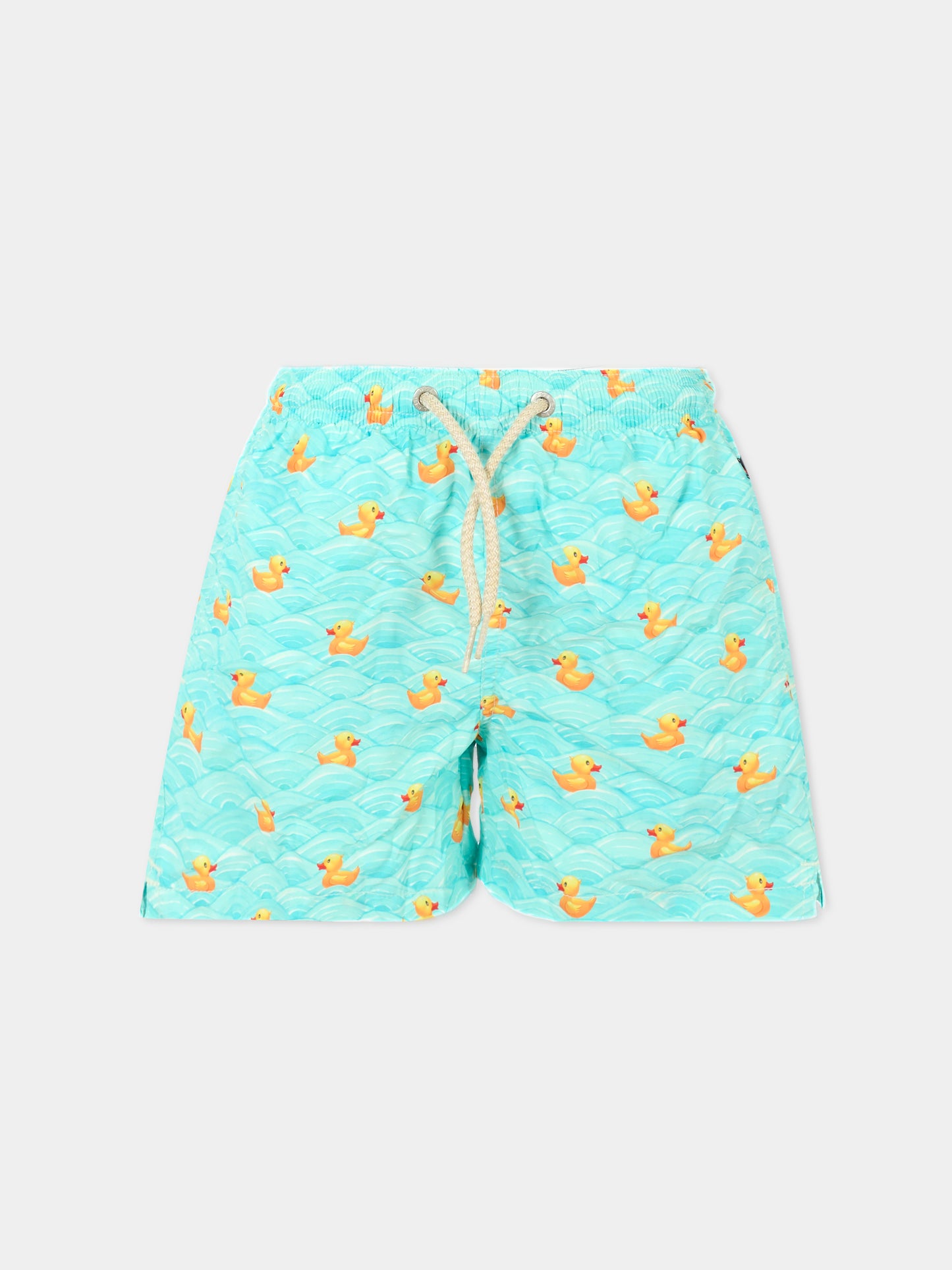 Boxer mare celeste per bambino con papere,Mc2 Saint Barth,JEA0004 03861H