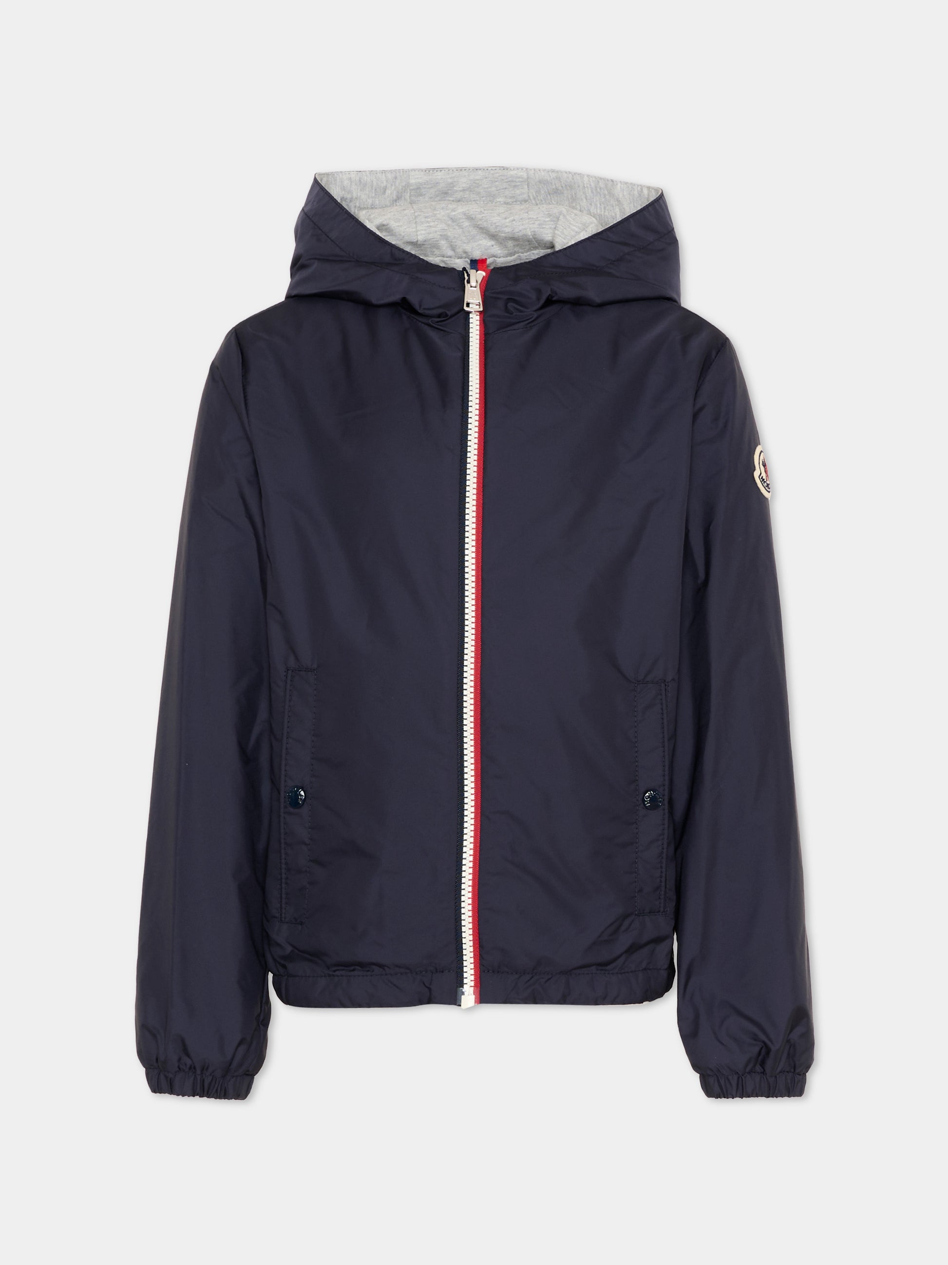 Giacca a vento blu New Urville per bambino,Moncler Kids,L1954 1A00086 53A5E 742