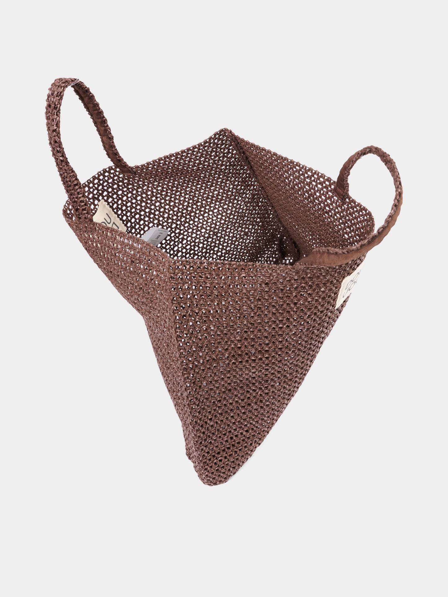 Sac en filet marron pour fille