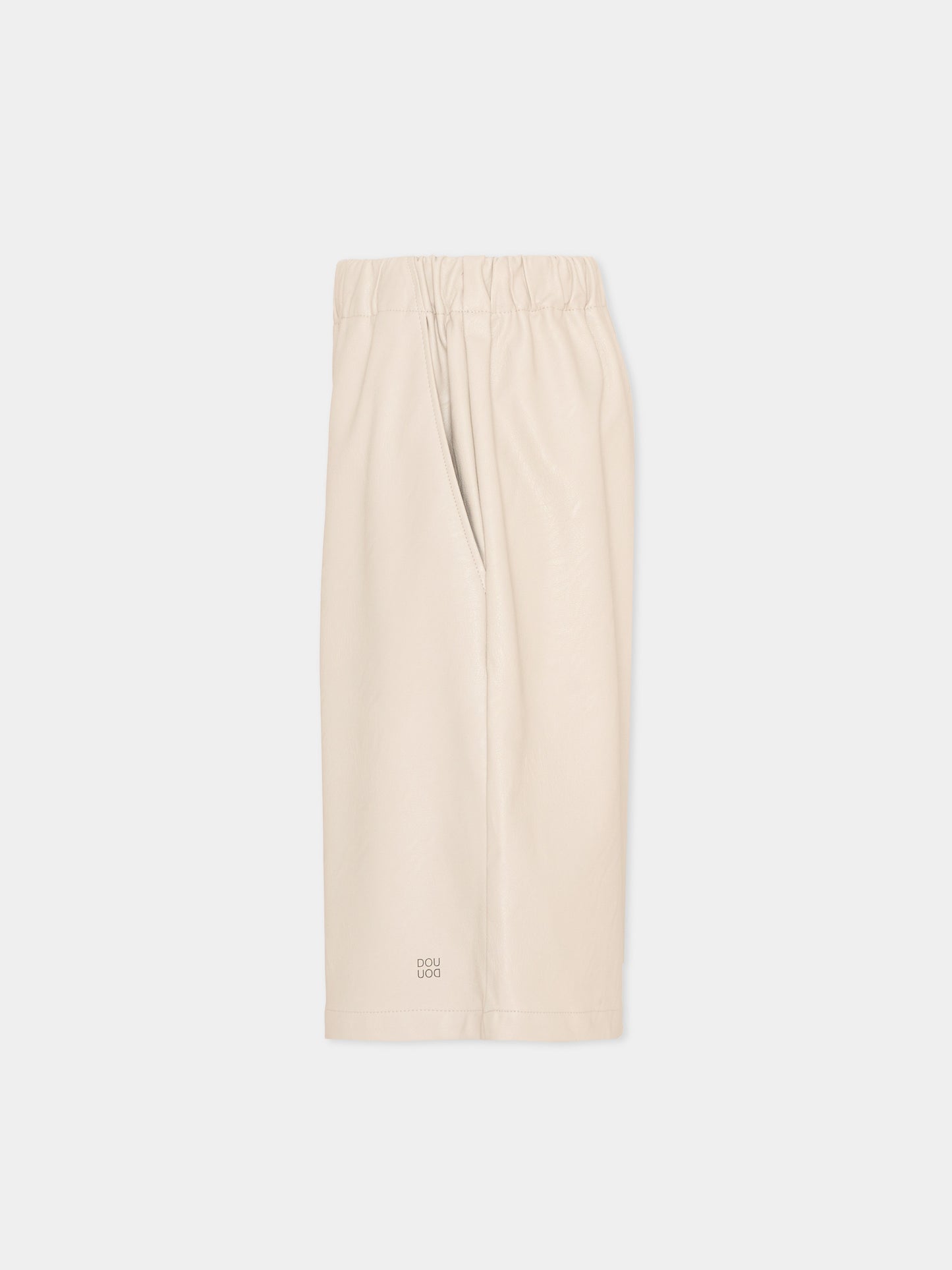 Shorts beige per bambina,Douuod Kids,DY6P59-H0076 108