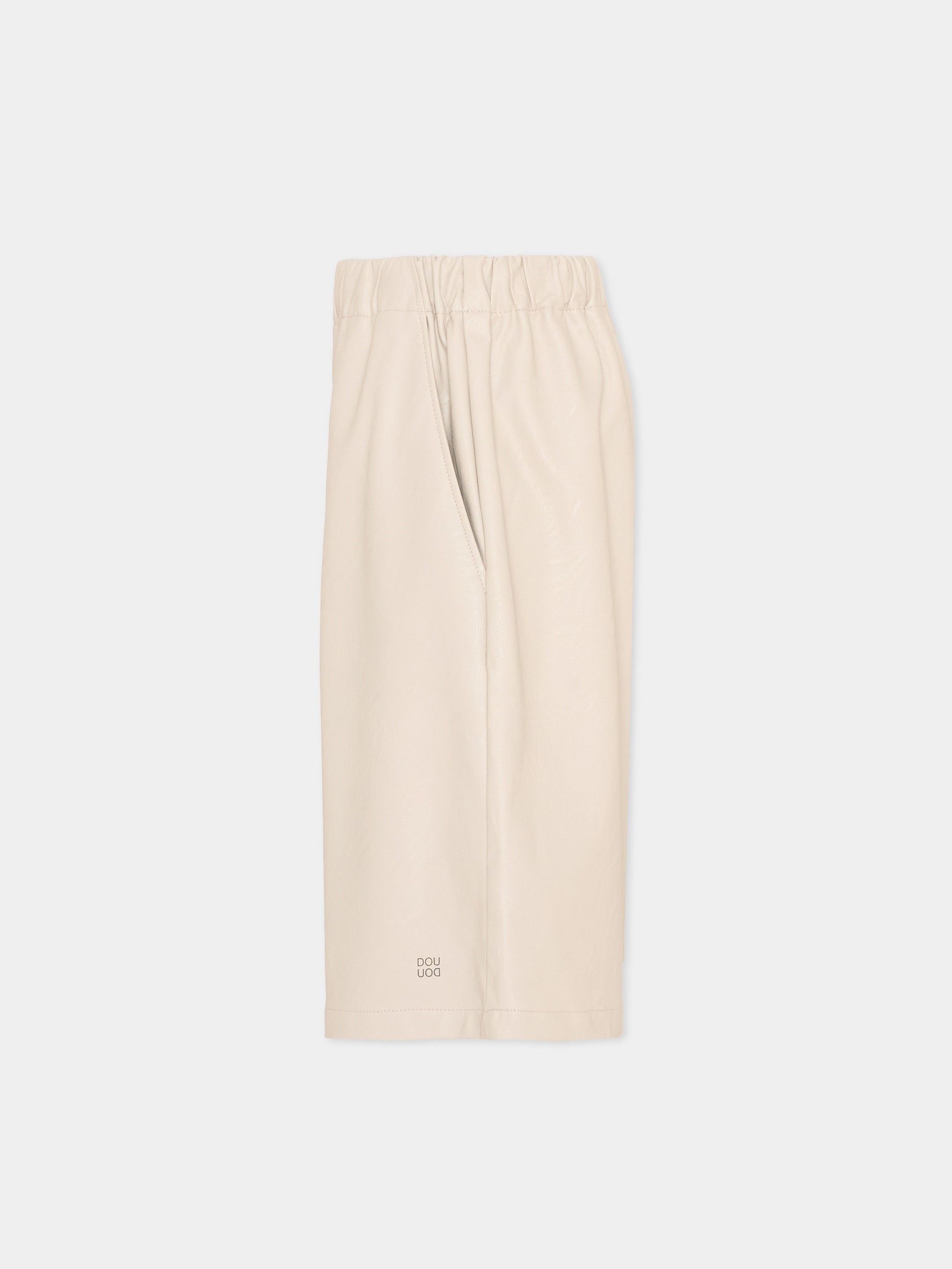 Shorts beige per bambina,Douuod Kids,DY6P59-H0076 108