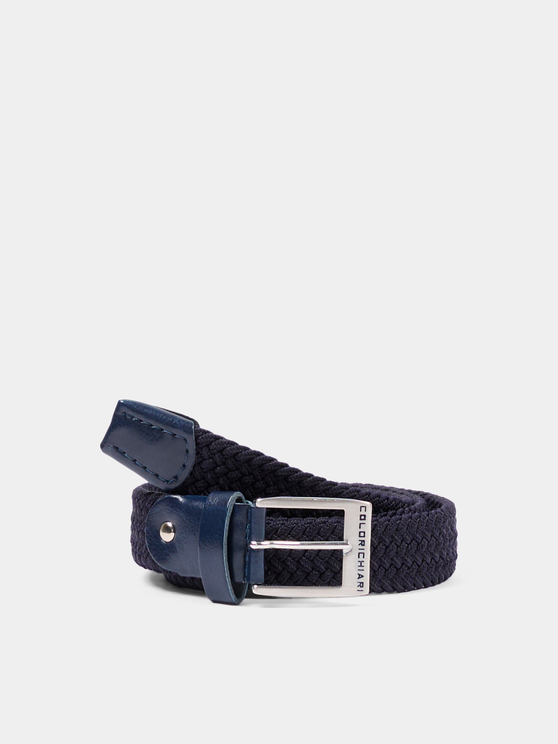 Cintura blu per bambino intrecciata,Colorichiari,MJ988460 60
