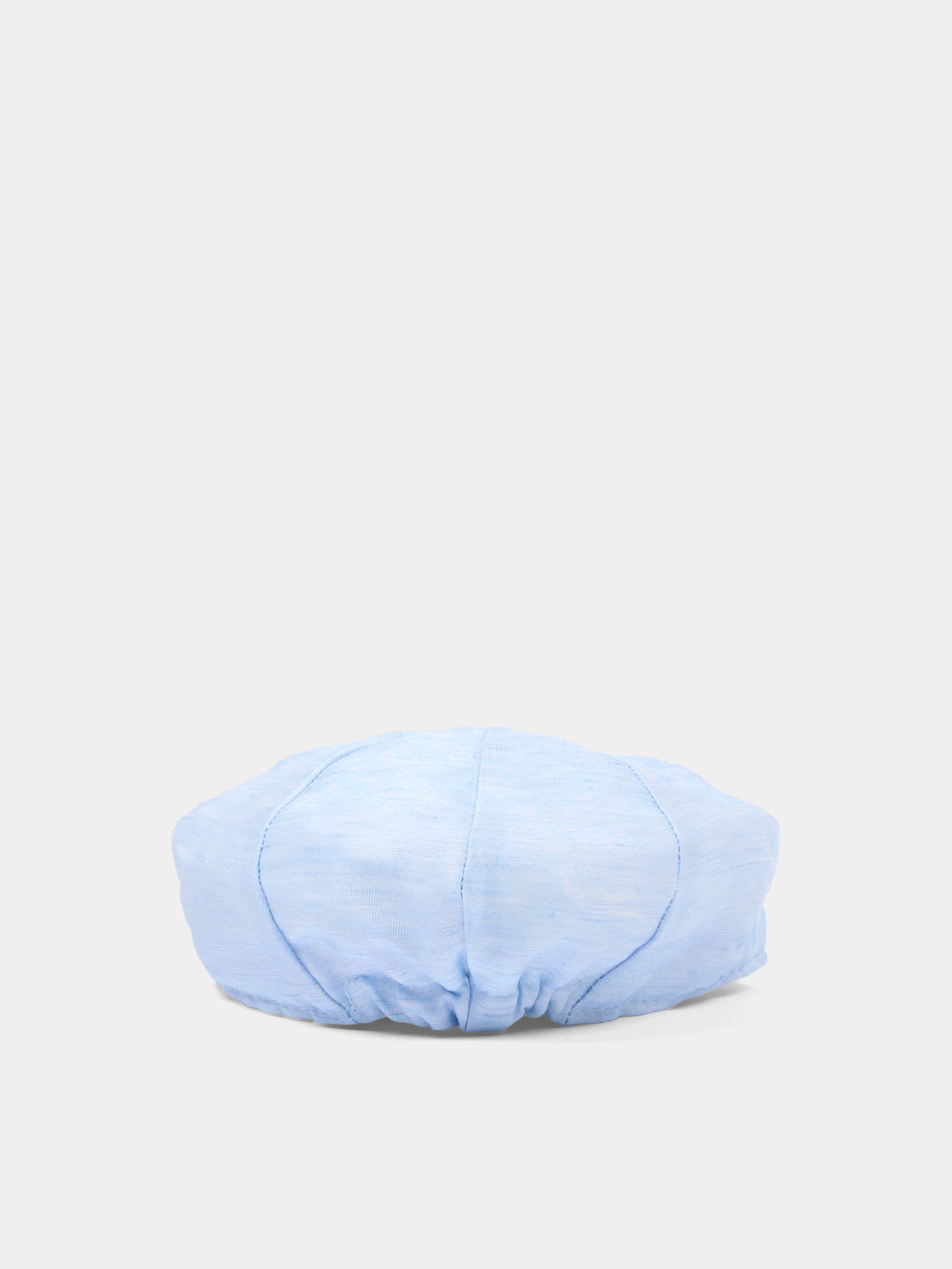 Cappello celeste con visiera per neonato,Colorichiari,MN928412 4884 53