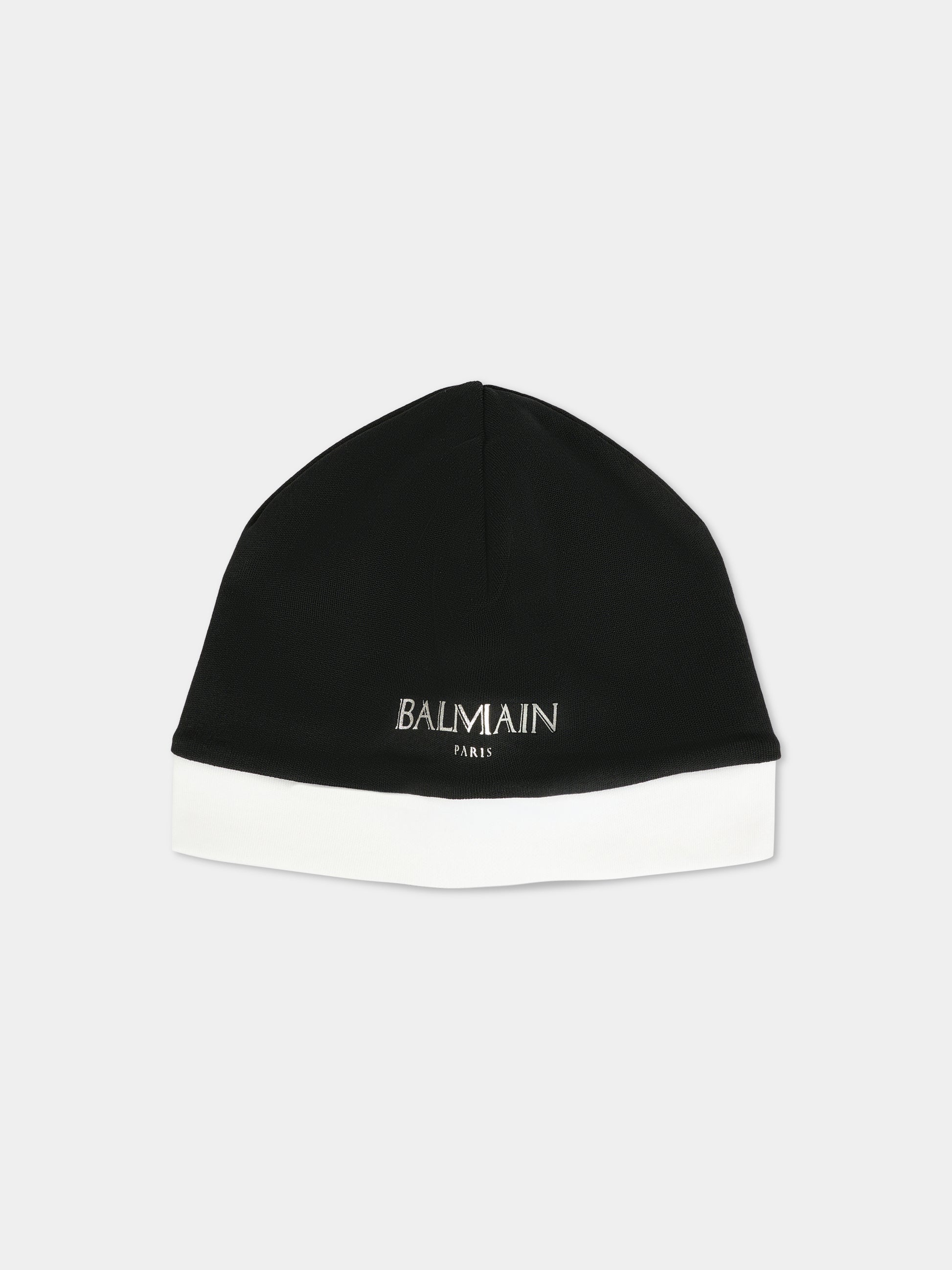 Set nero per neonati con logo,Balmain Kids,BTB630 Z1769 930BC