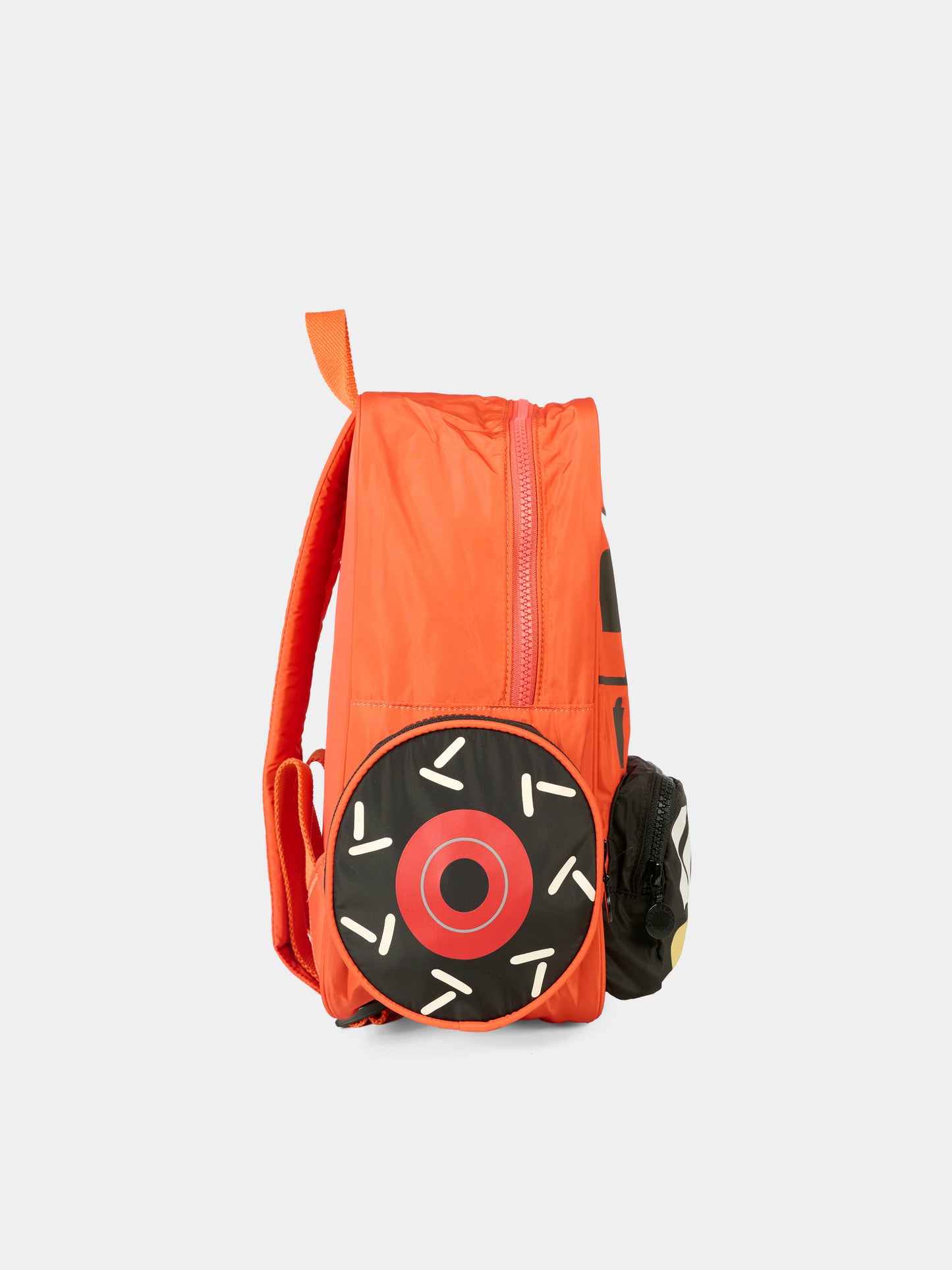 Zaino rosso per bambino con logo,Stella Mccartney Kids,TV0Q48 Z0537 421