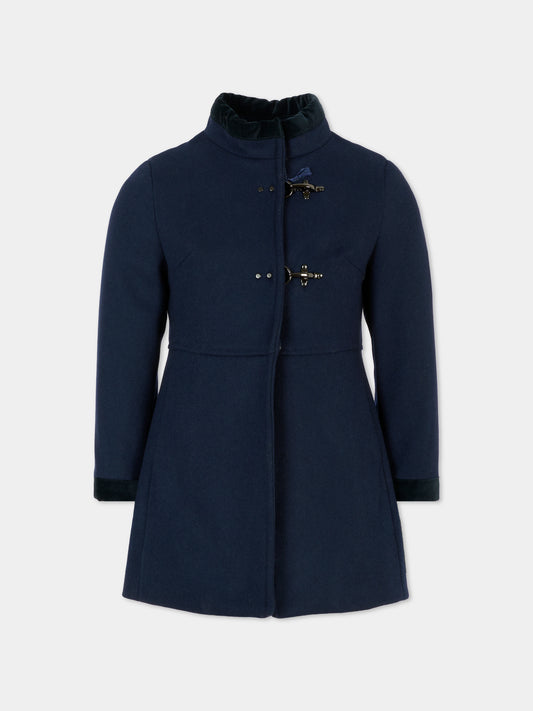 Cappotto blu per bambino,Fay Kids,FT2A10 E0051 620