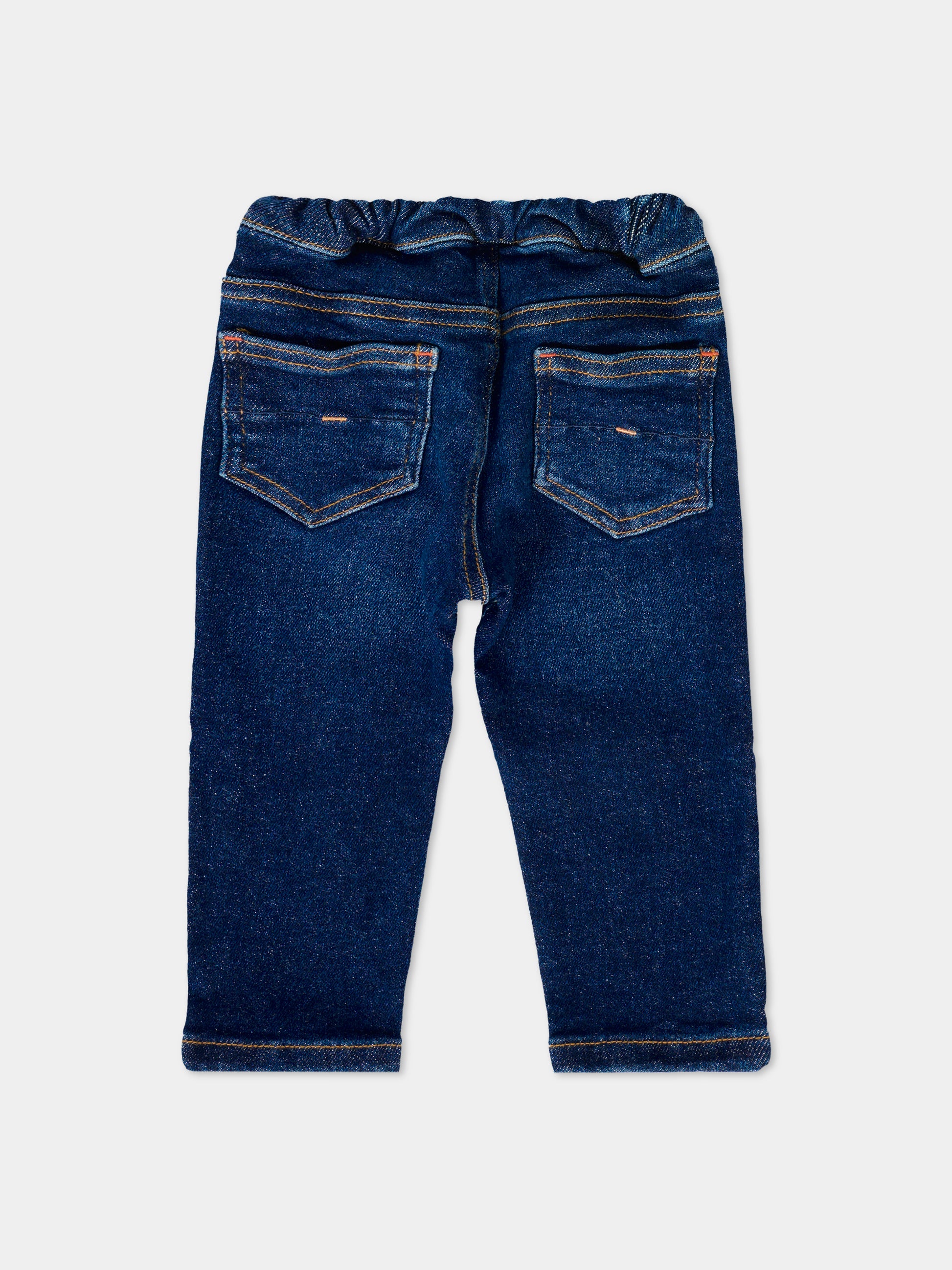Jeans denim per neonato,Fay Kids,FT6510 Z1204 621