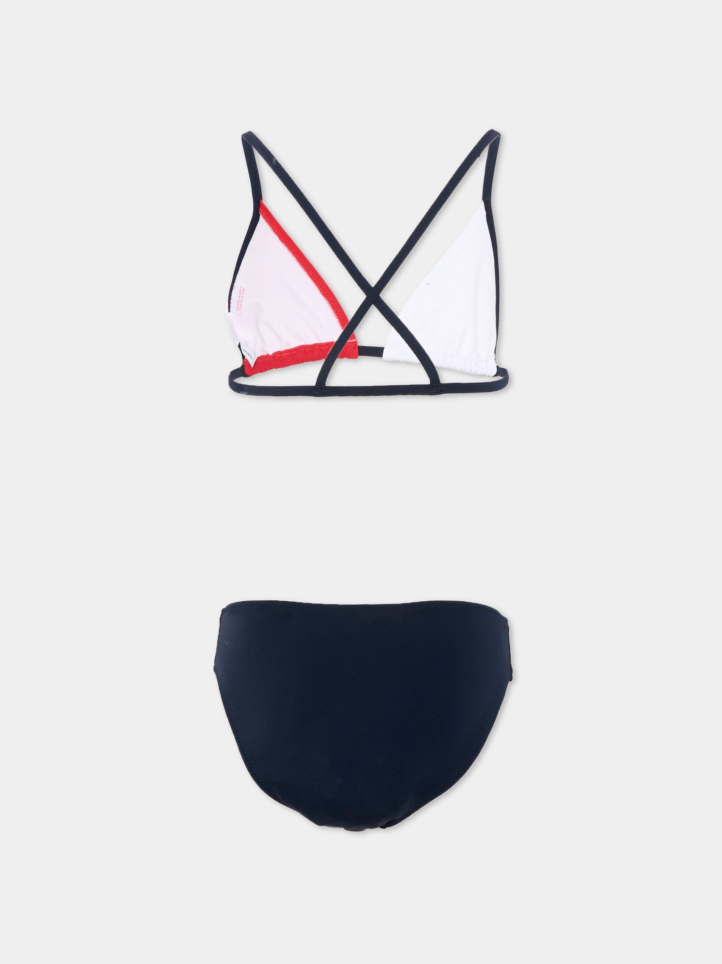 Slip e bikini multicolor per bambina con logo,Tommy Hilfiger Junior,UG0UG00827 C1G