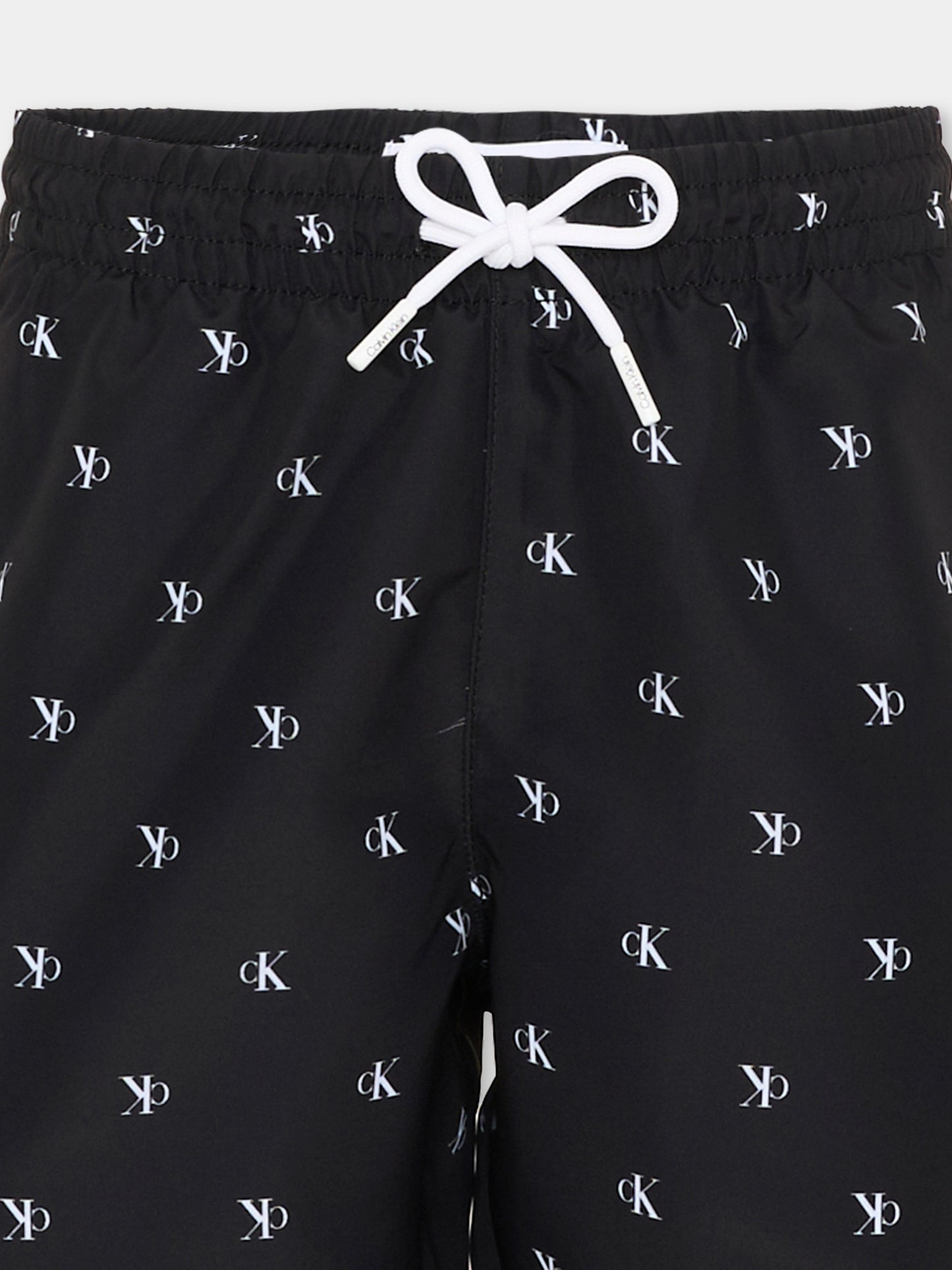 Boxer mare nero per bambino con logo,Calvin Klein Kids,KV0KV00062 0GK