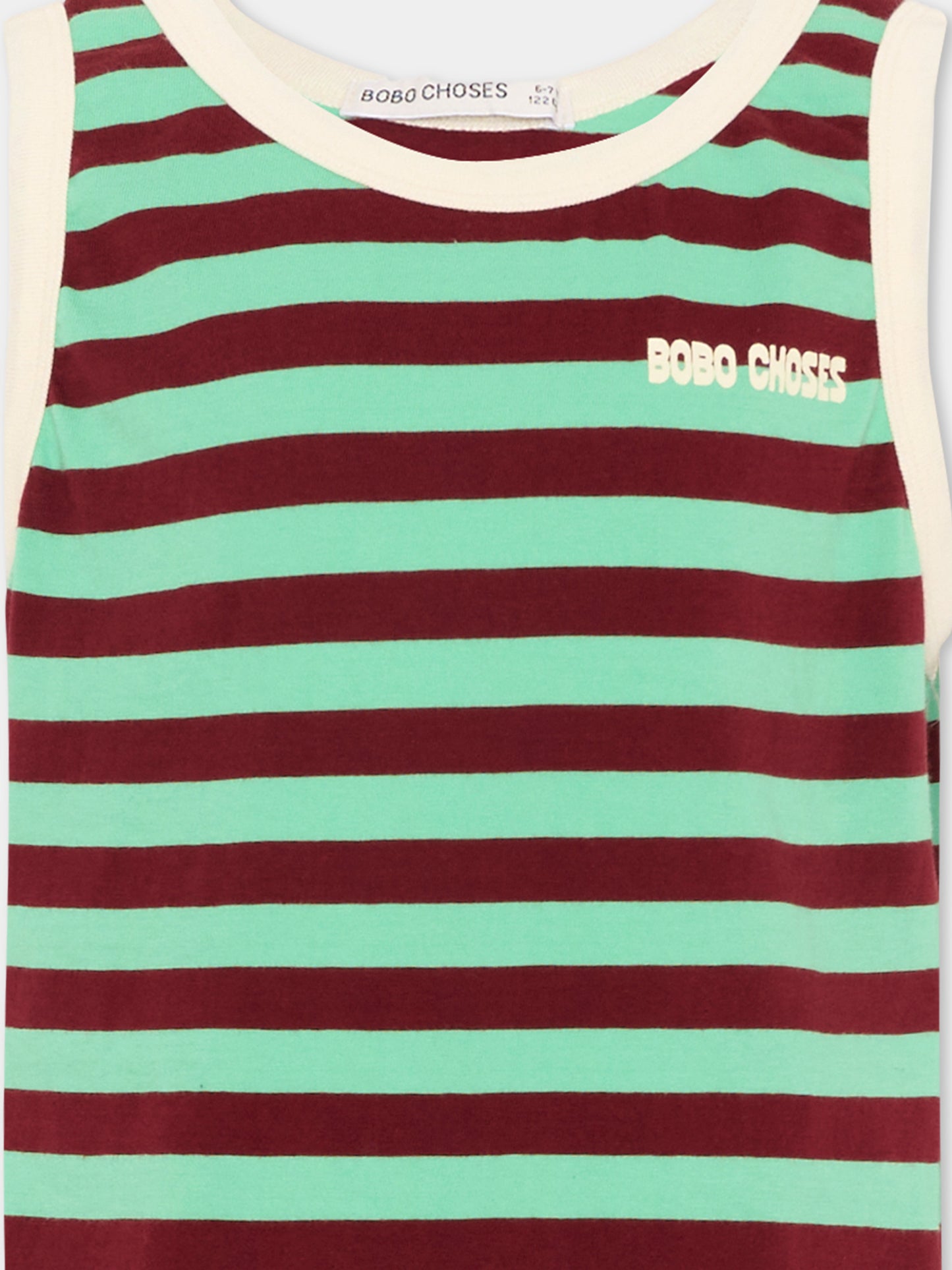 Canotta multicolor a righe per bambini,Bobo Choses,B126AC027