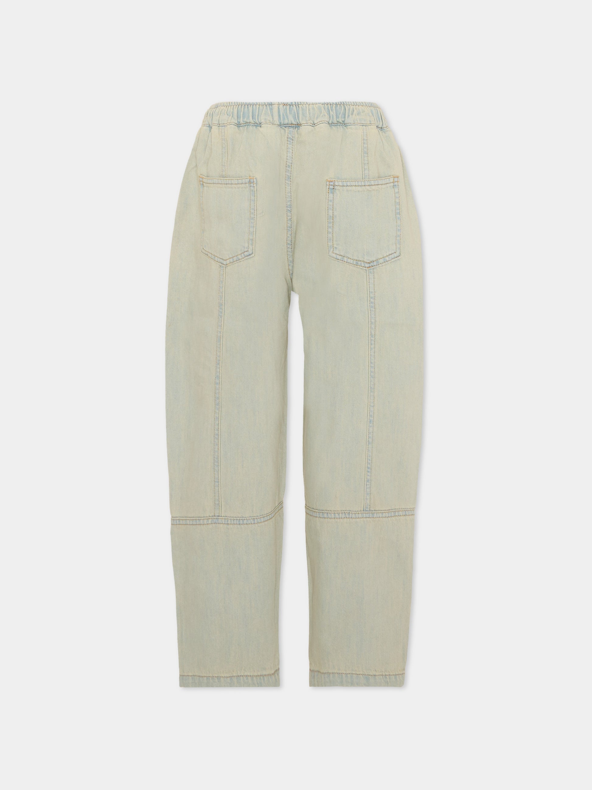 Jeans grigio per bambini con monogram,Bobo Choses,B126AC098