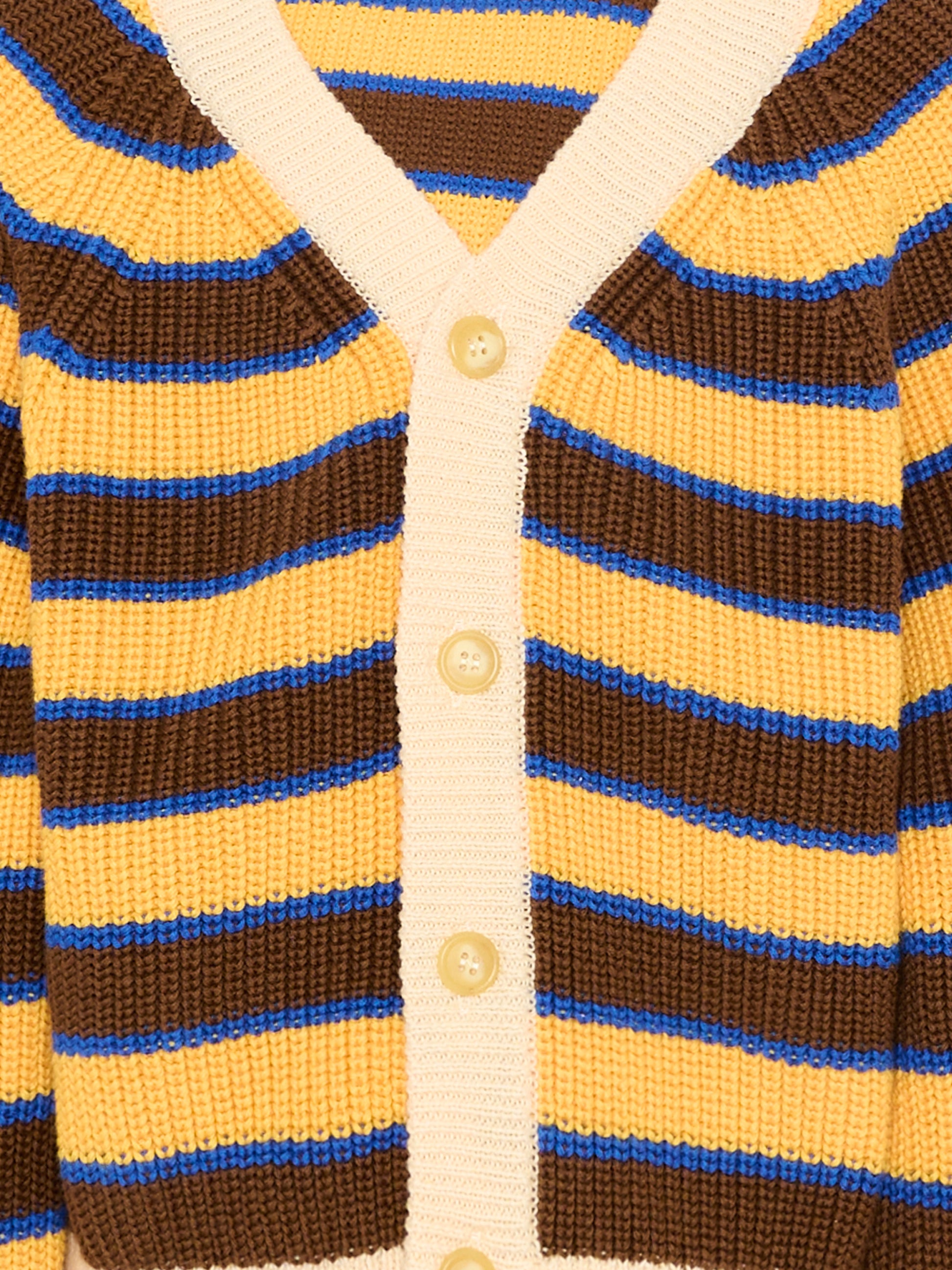 Cardigan multicolor per bambini a righe,Bobo Choses,B126AC115