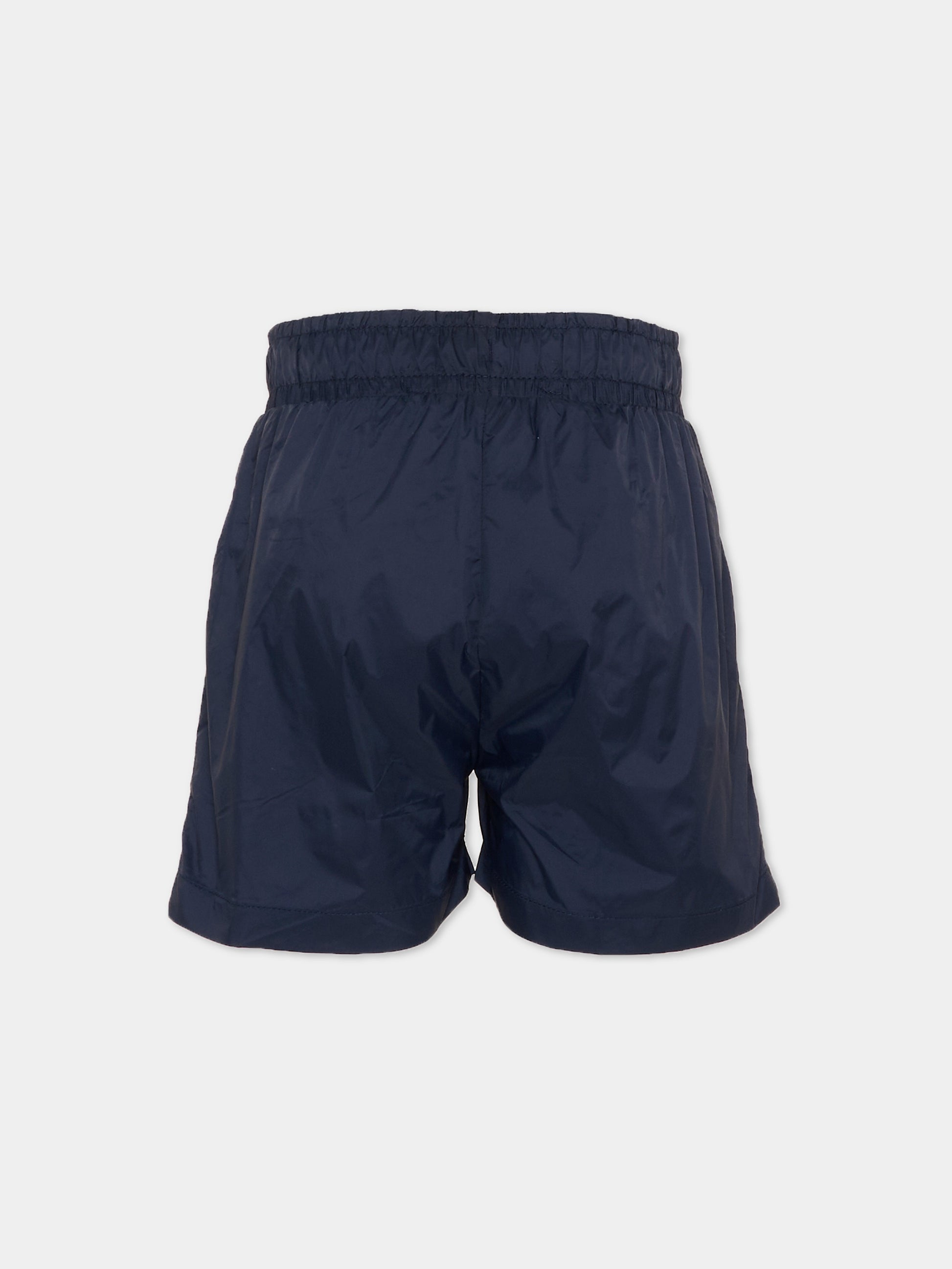 Boxer mare blu per bambino con logo,Richmond,RBP26024CO BLUE BEACON