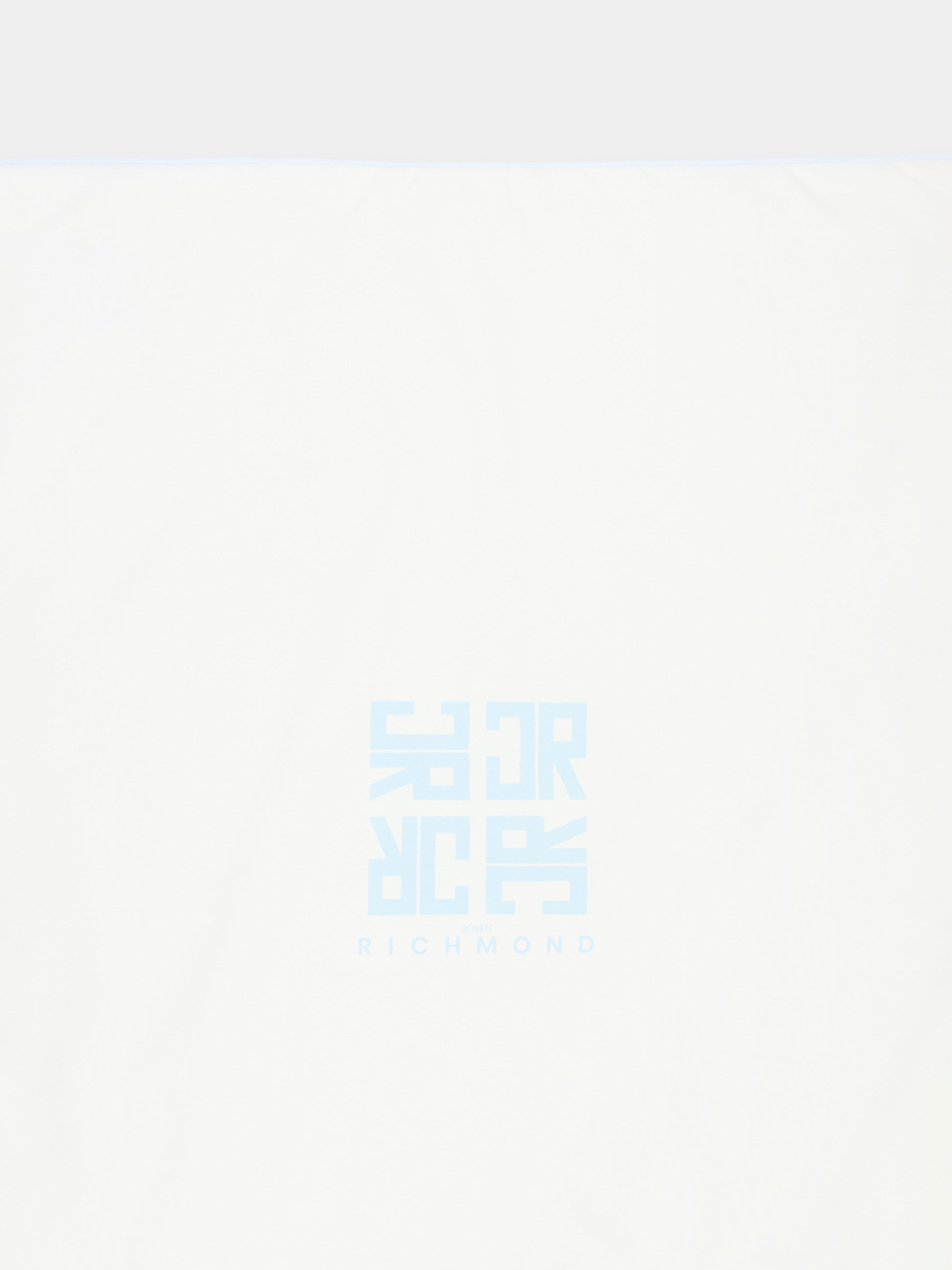 Coperta avorio per neonato con logo,Richmond,RLP26003CE AZURE