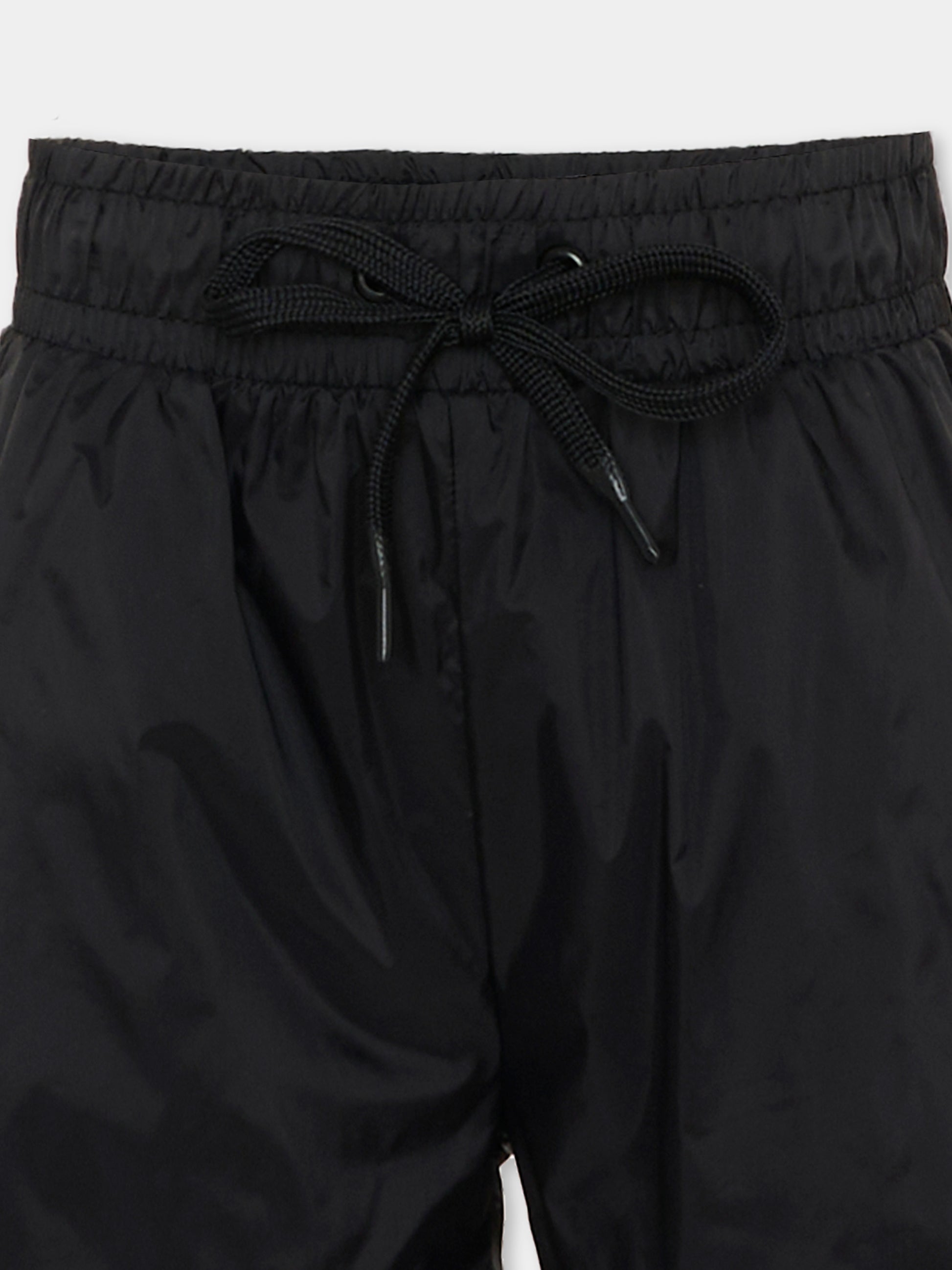 Boxer mare nero per bambino con logo,Richmond,RBP26024CO BLACK