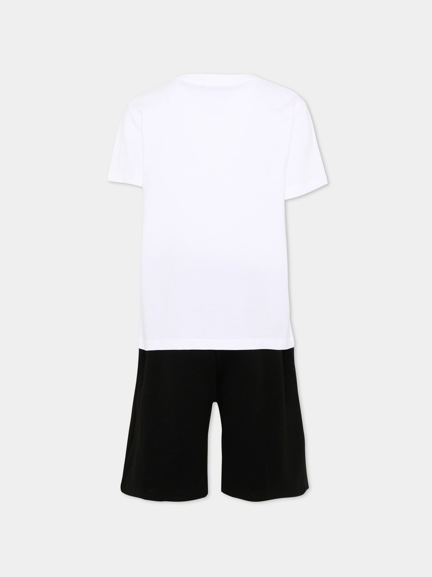 Completo sportivo bianco per bambino con logo,Richmond,RBP26018CJ WHITE