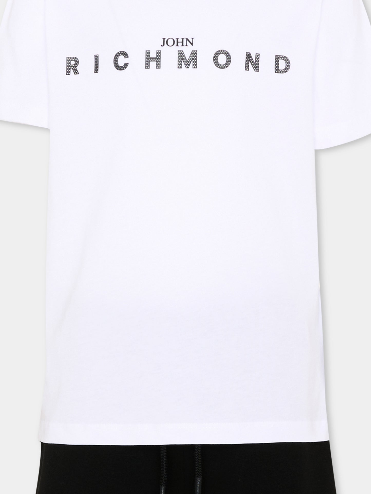 Completo sportivo bianco per bambino con logo,Richmond,RBP26018CJ WHITE