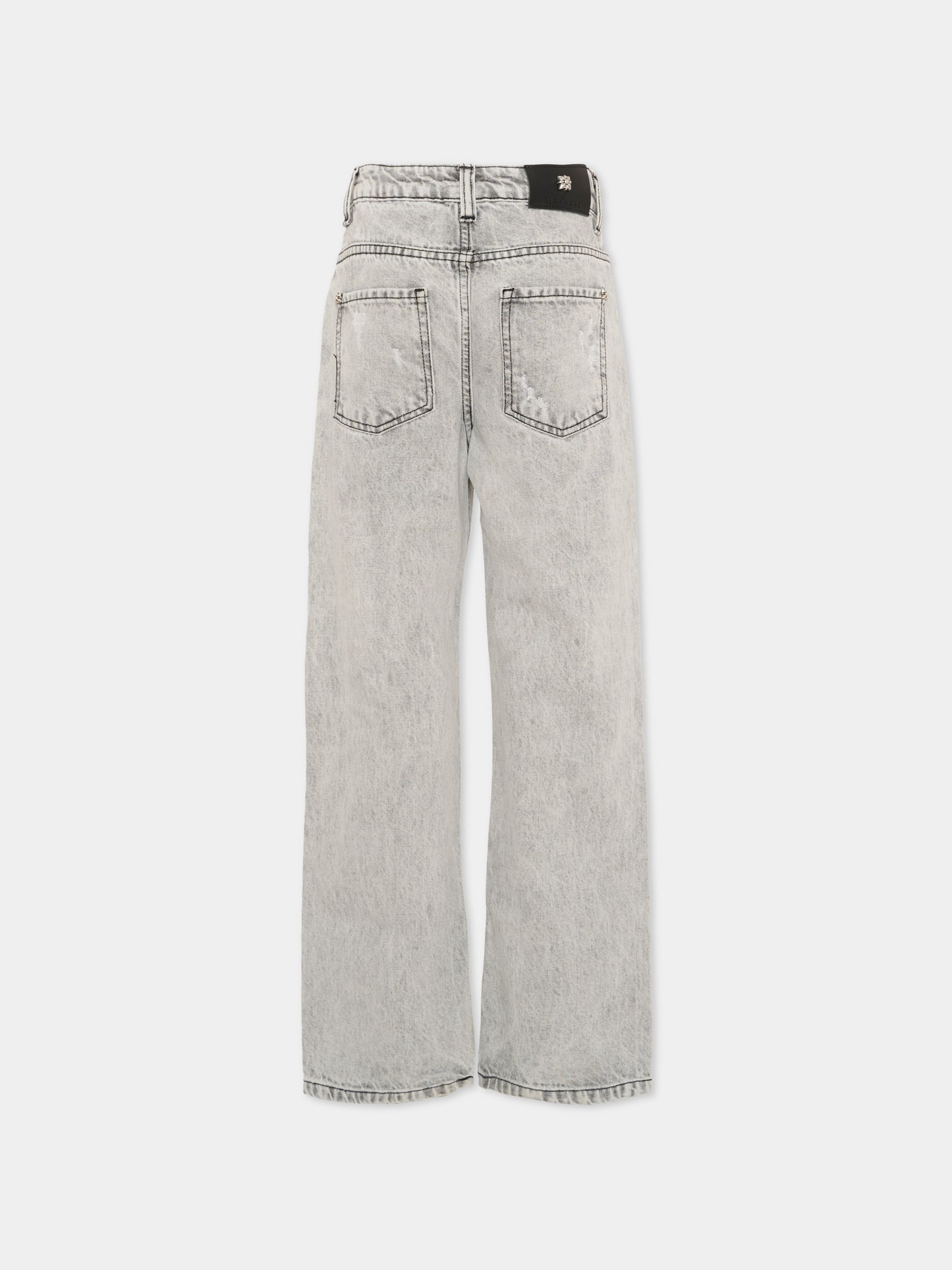Jeans grigio per bambino,Richmond,RBP26080JE DENIM GREY LIGHT