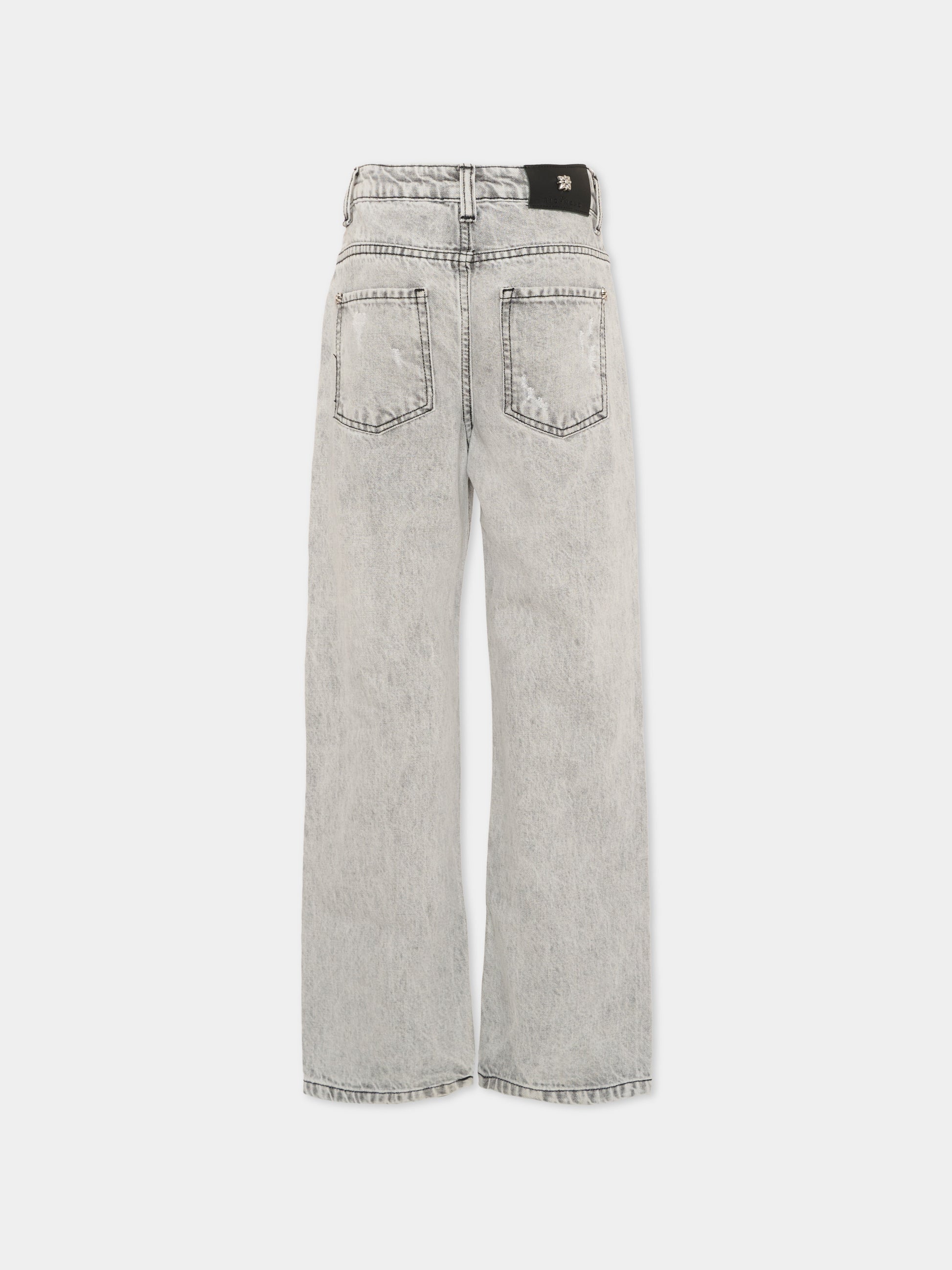 Jeans grigio per bambino,Richmond,RBP26080JE DENIM GREY LIGHT