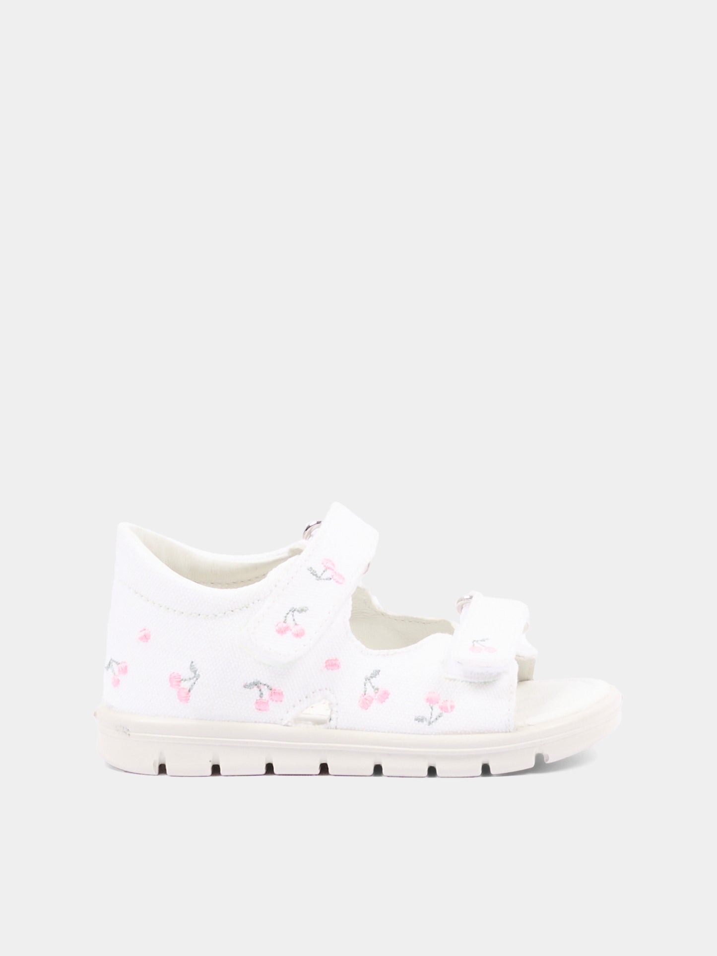 Sandali bianchi Zupya per bambina con ciliegie,Falcotto,001 1501163 01 0N01